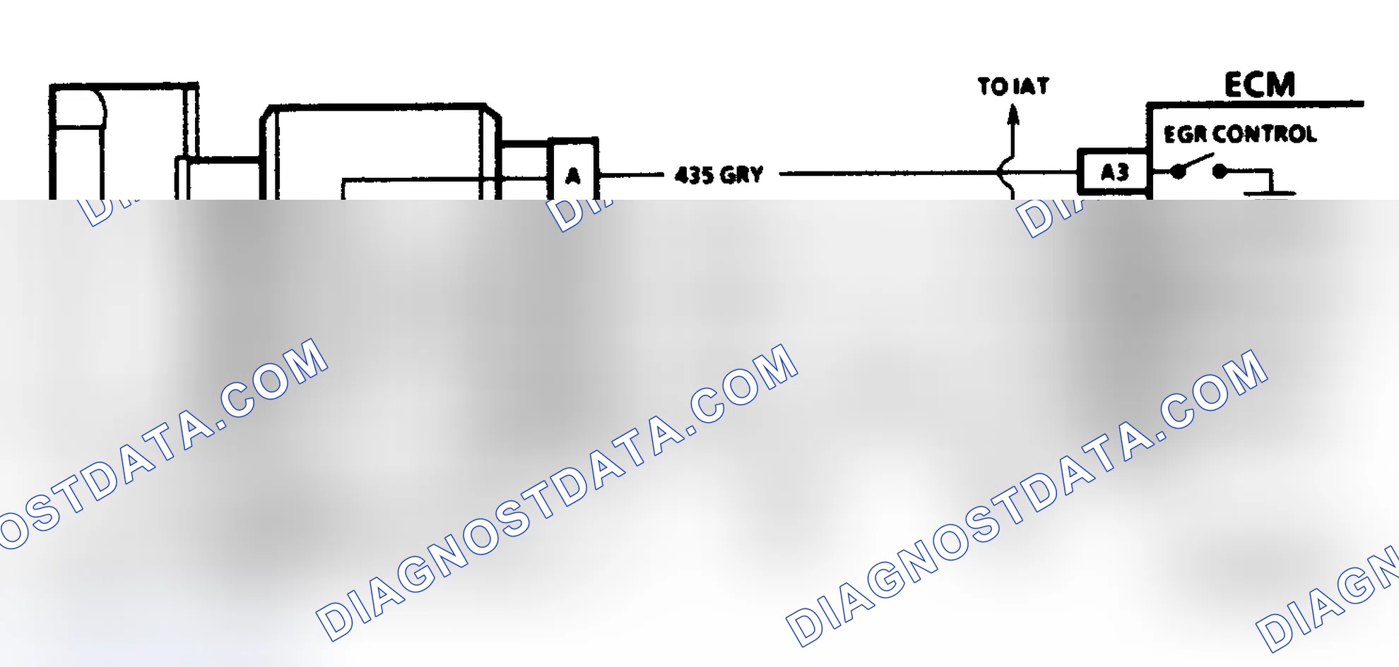 Scheme 31: Code 32 Schematic ("S" & "T" Series 4.3L (VIN Z) Exc. Calif. Emissions) EGR Circuit Error With Linear EGR