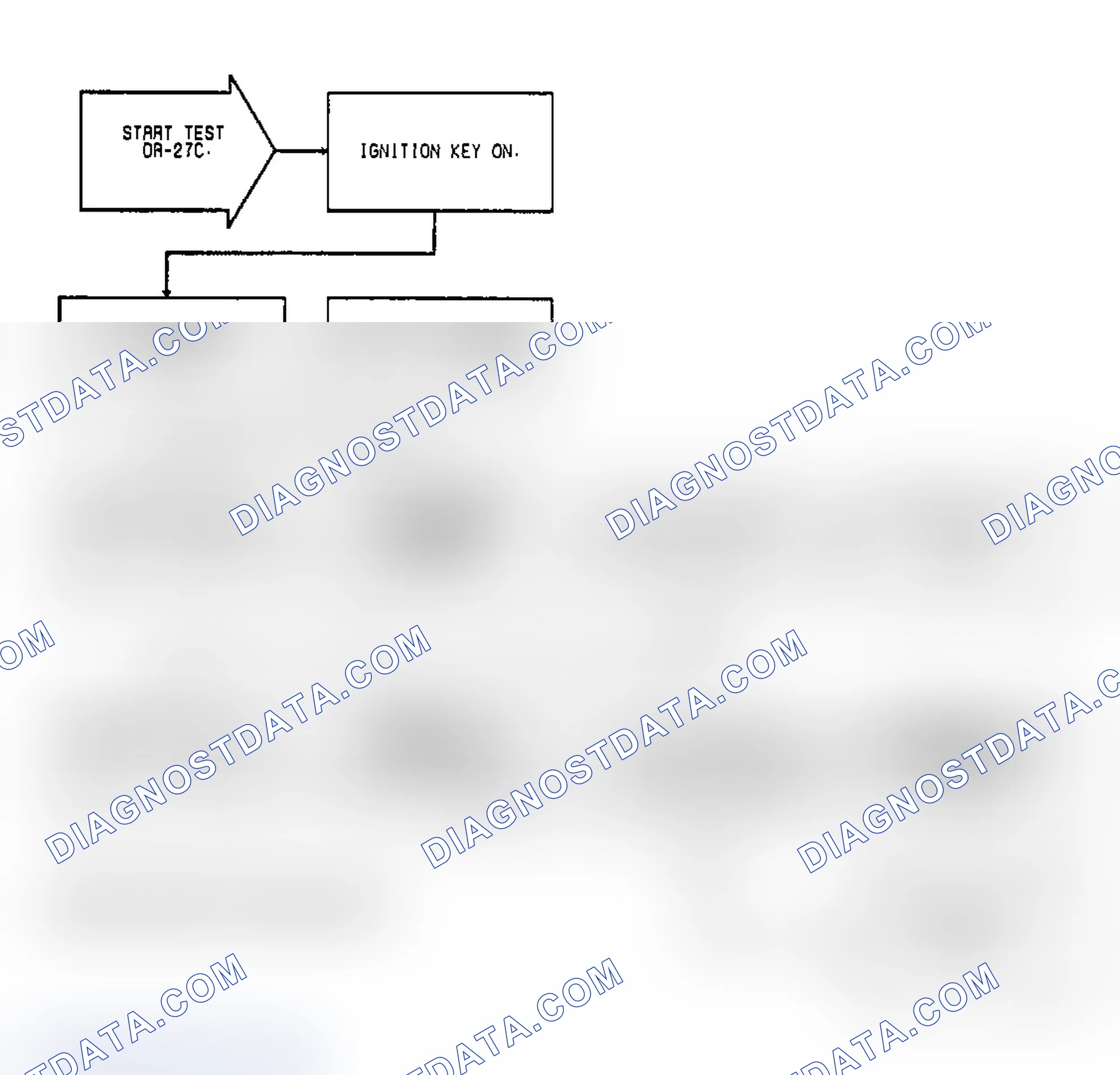Scheme 322: Test DR-27C Code 45: Diagnostic Flow Chart