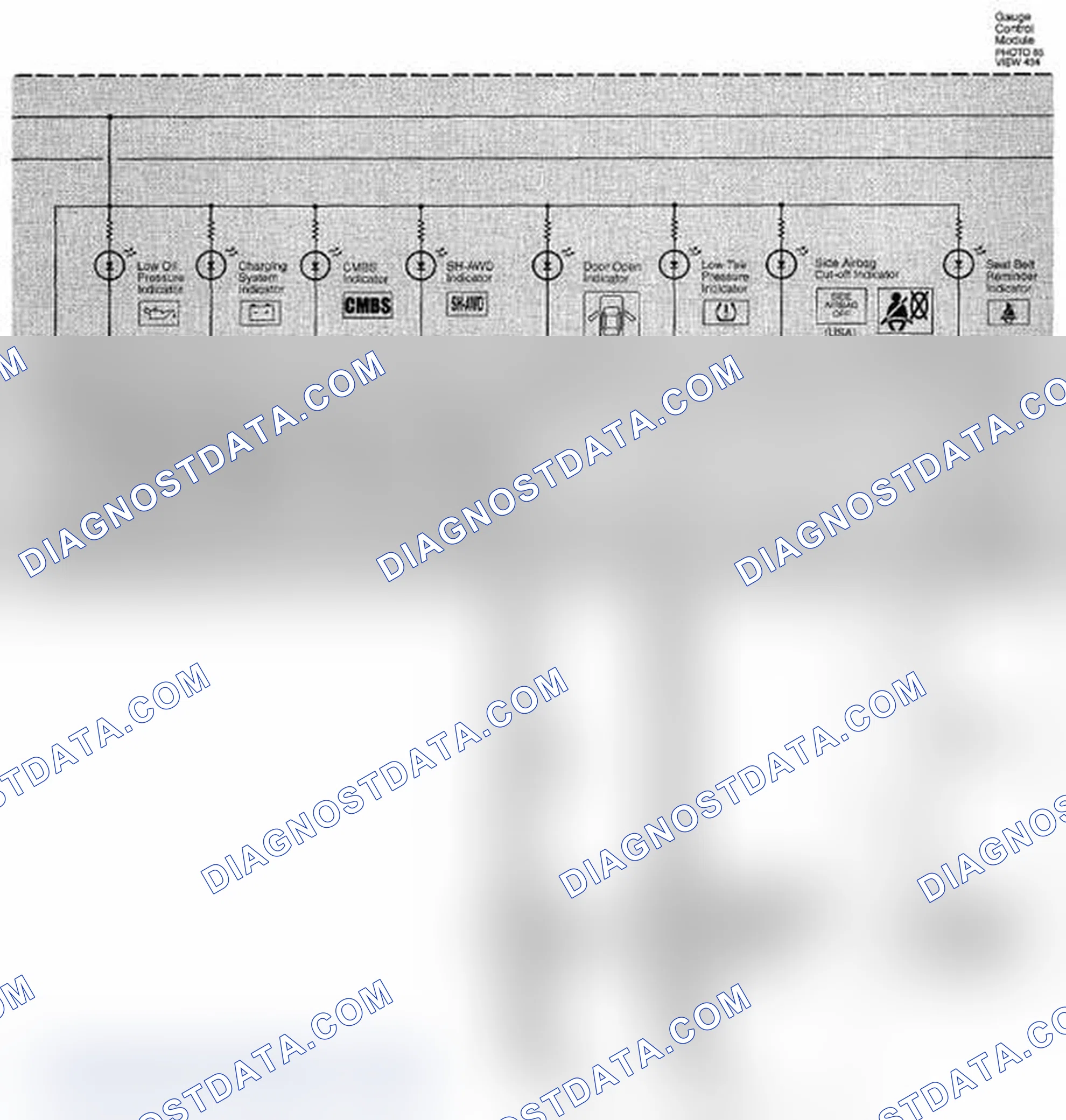 Scheme 212: Gauges And Indicators Circuit Diagram (Page 80-4)