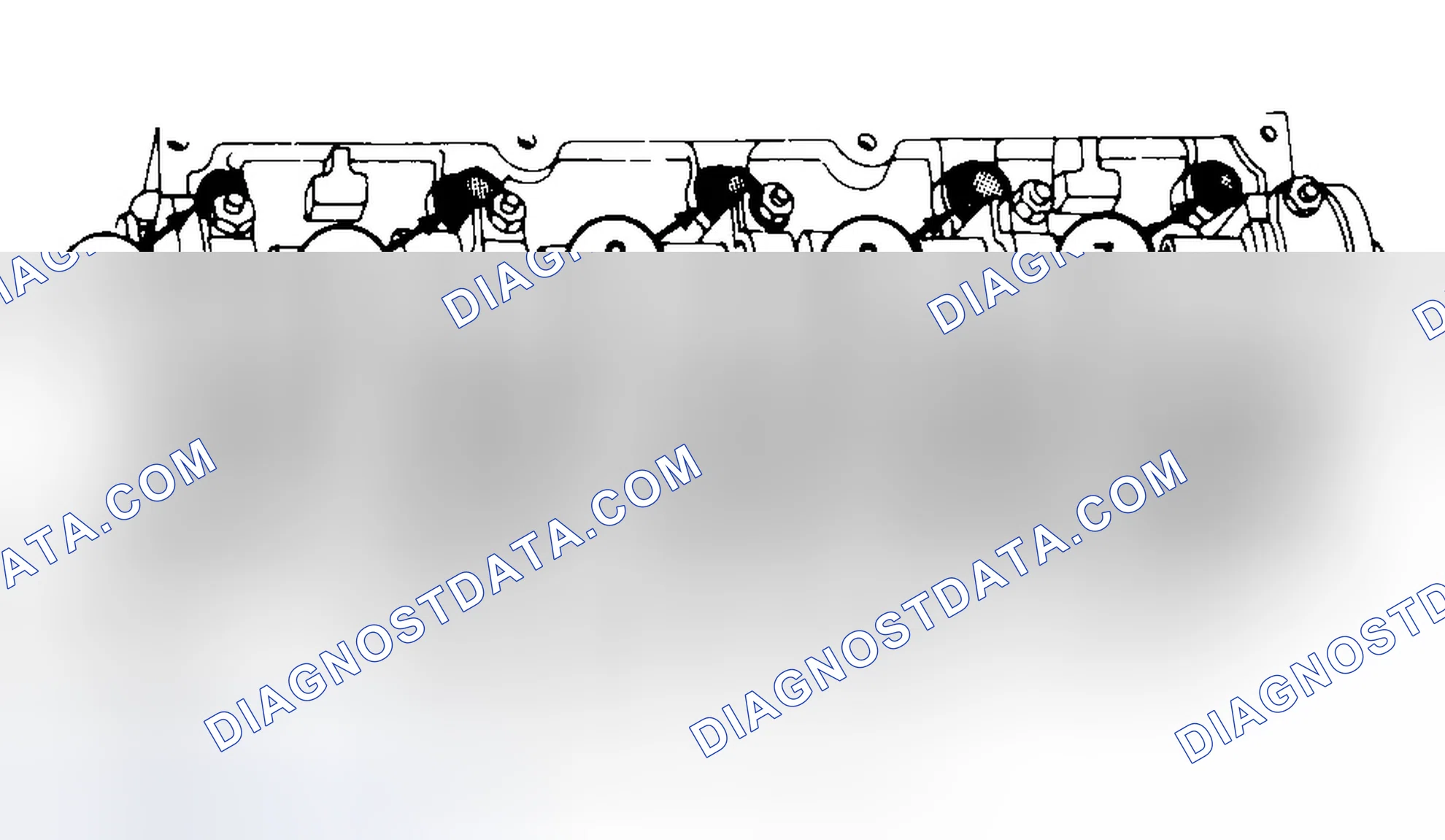 Scheme 7: Typical Cylinder Head Tightening or Loosening Sequence