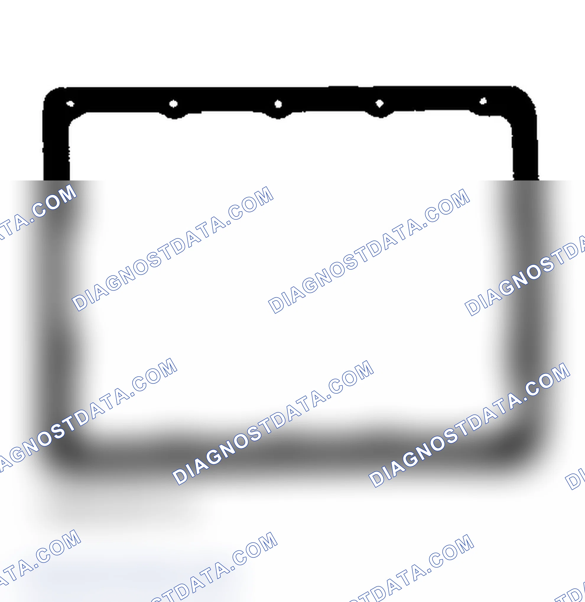 Scheme 1: OIL PAN GASKET
