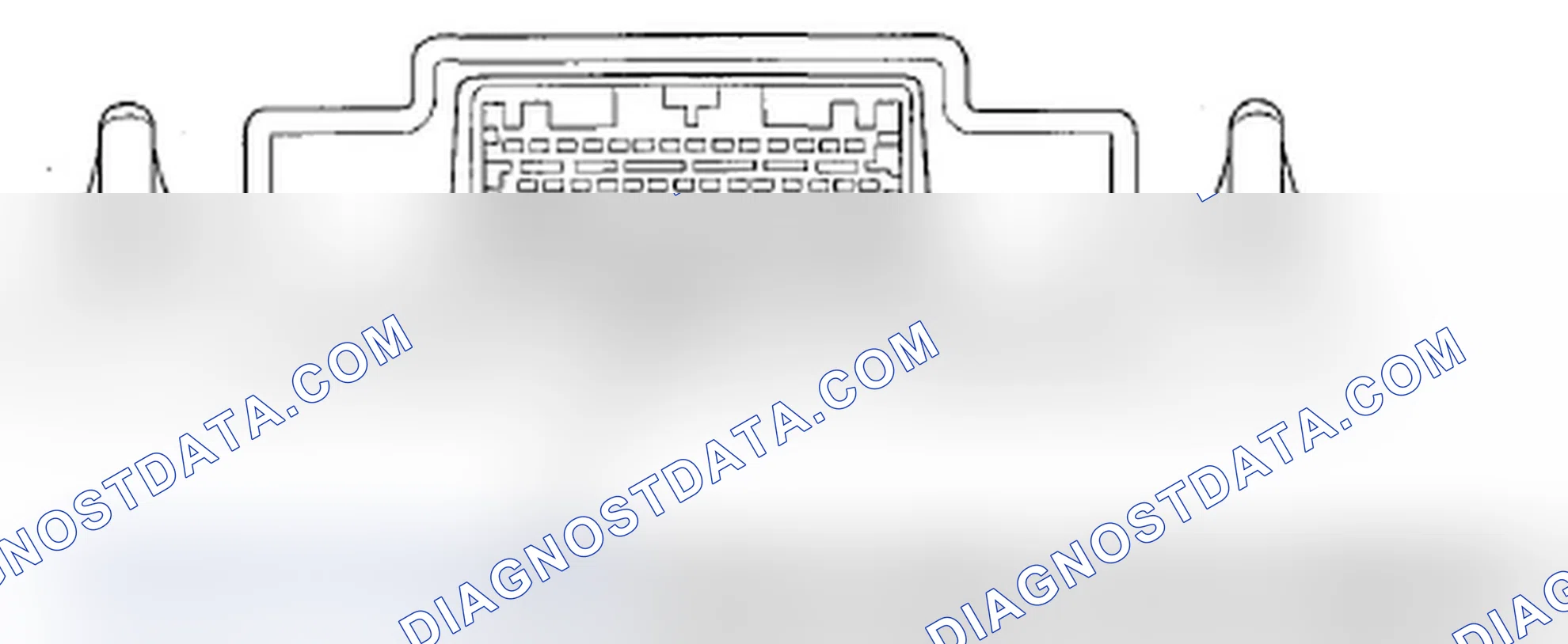Scheme 1134: HandsFreeLink™ Control Unit Connector for Inputs and Outputs
