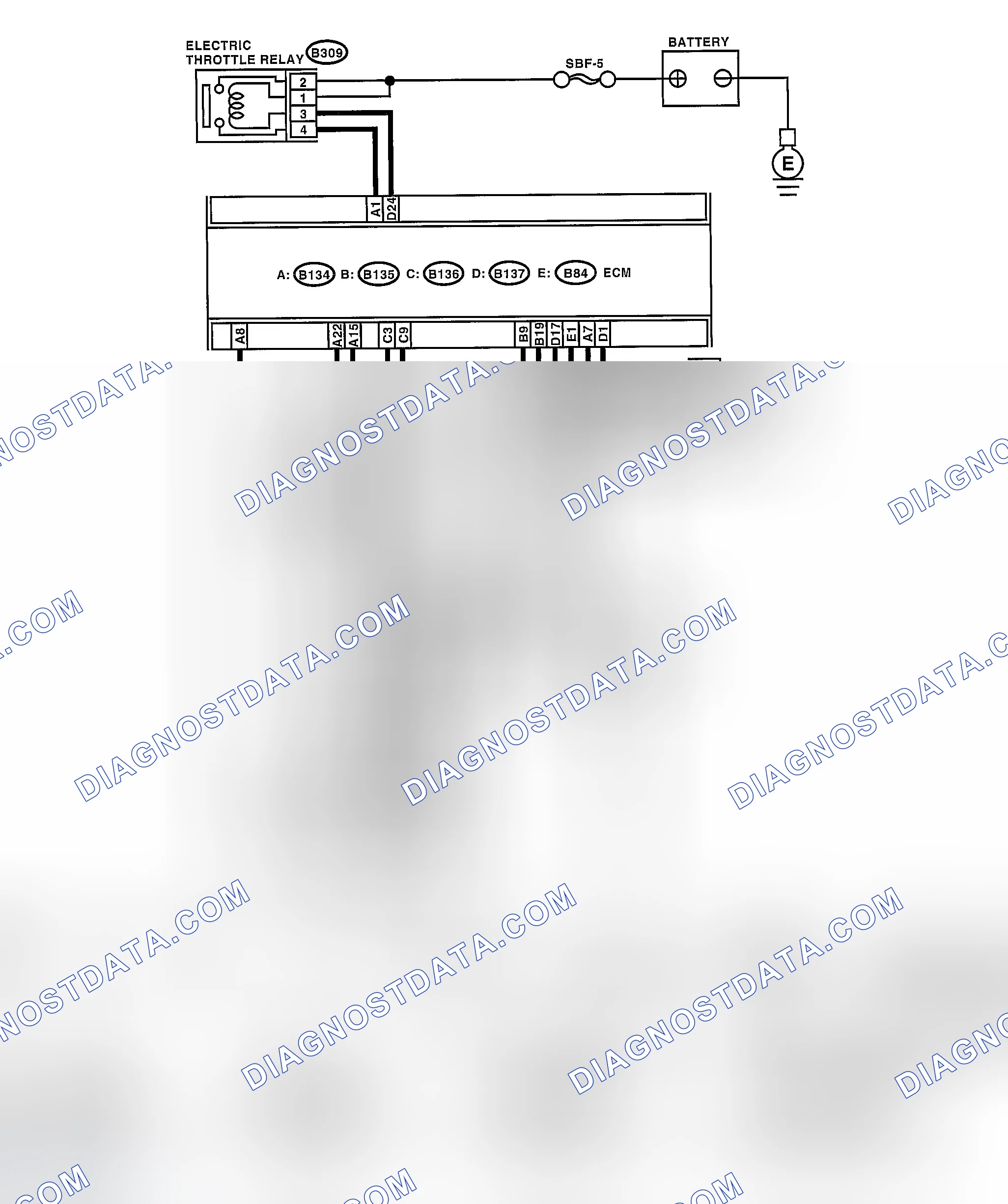 Scheme 1005: WIRING DIAGRAM