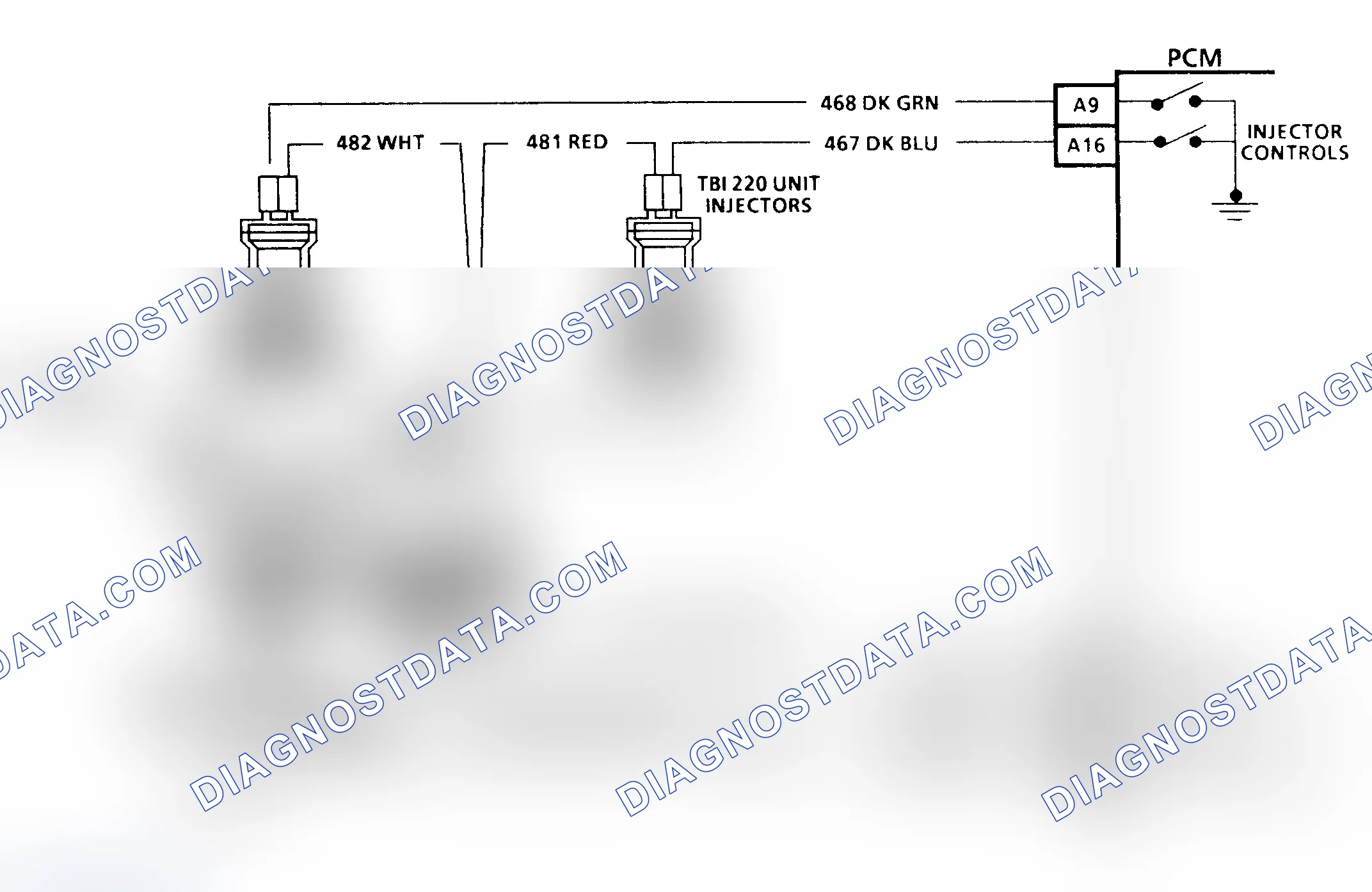 Scheme 161: Code 42 Schematic ("C" & "K" Series Exc. 5.0L M/T) Ignition Control