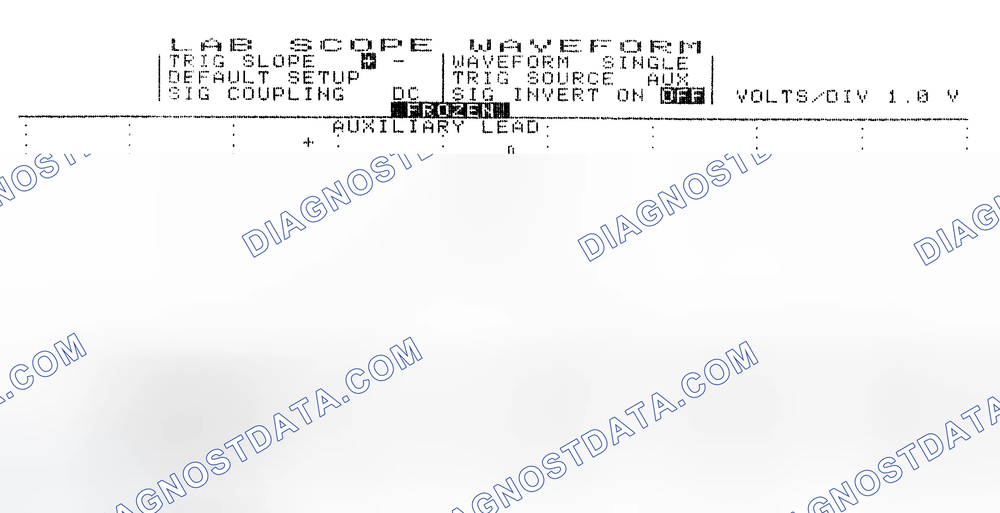 Scheme 19: Single Injector w/Excessive Current Flow - Current Pattern