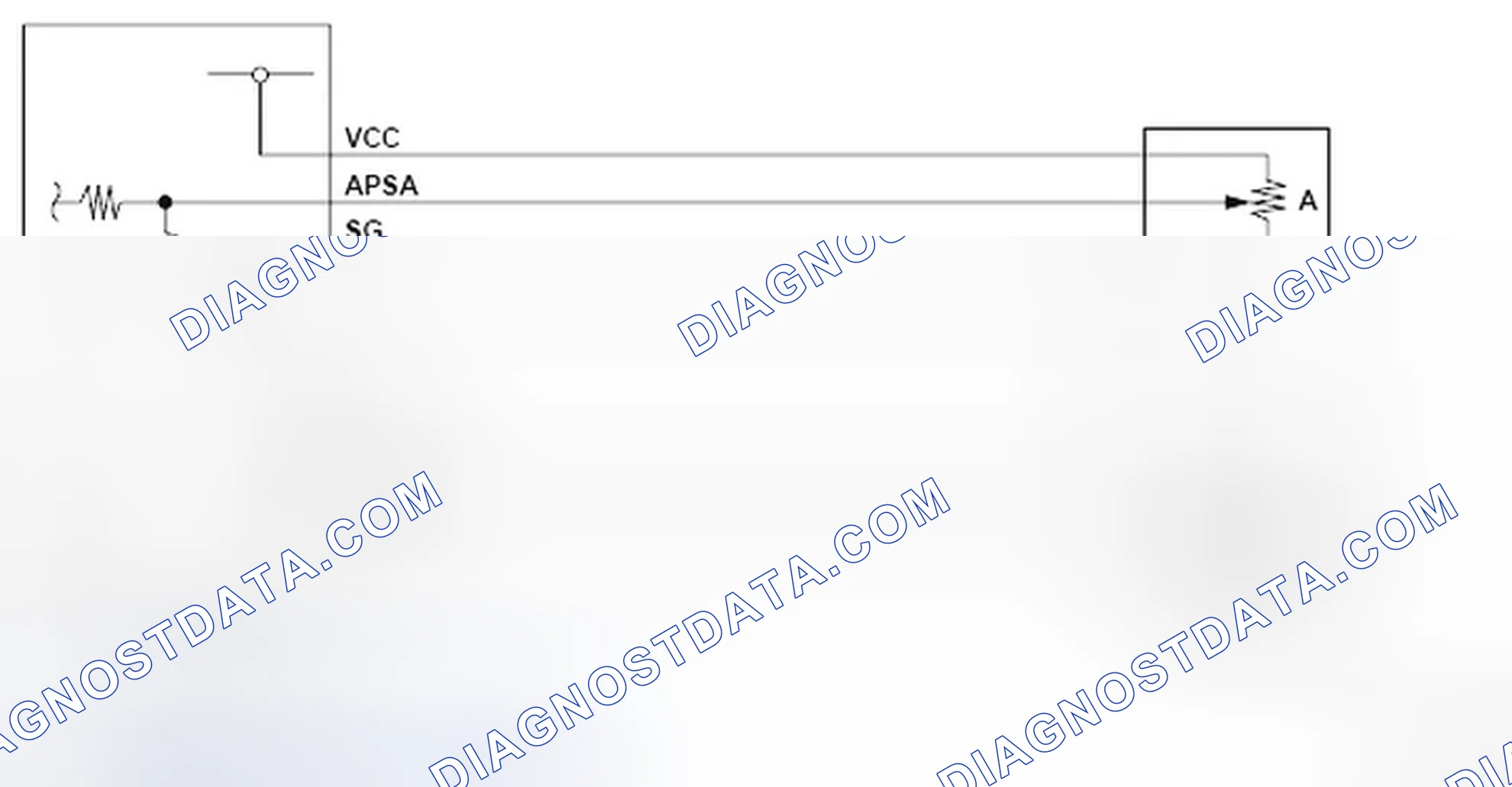Scheme 331: DTC P2122: Accelerator Pedal Position (APP) Sensor A (Throttle Position Sensor D) Circuit Low Voltag