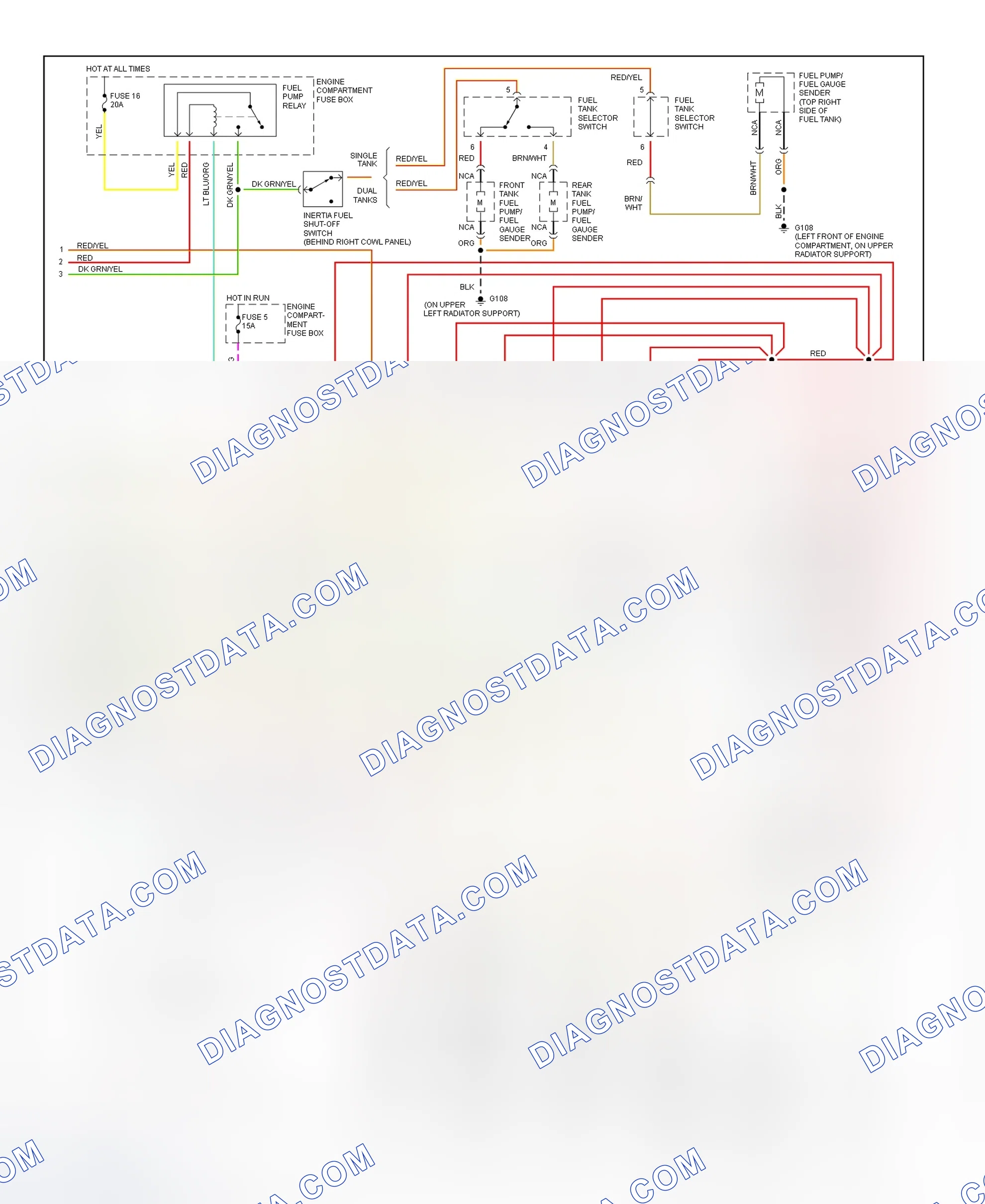Scheme 259: 5.8L PCM Wiring Diagram (EEC-IV - 2 Of 2)