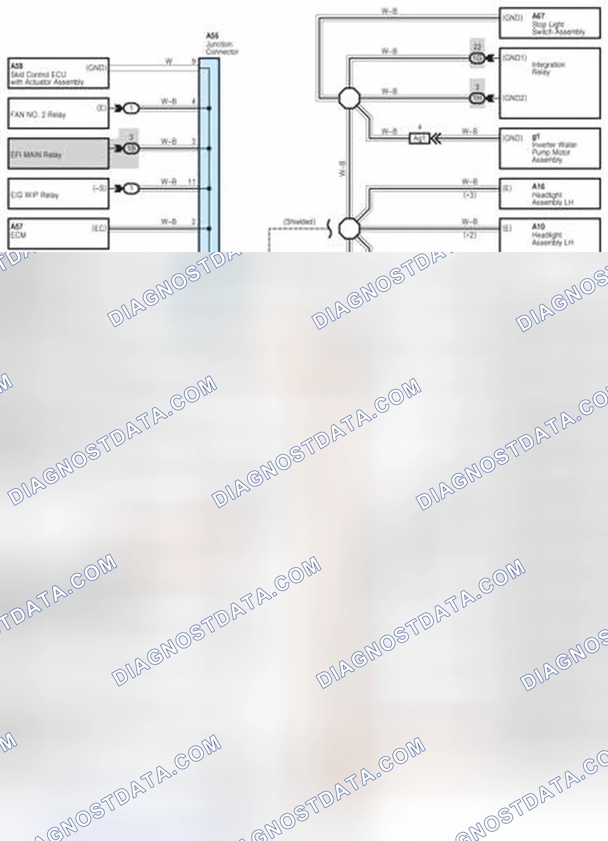 Scheme 604: Ground Point Electrical Wiring Diagram (2 Of 8)