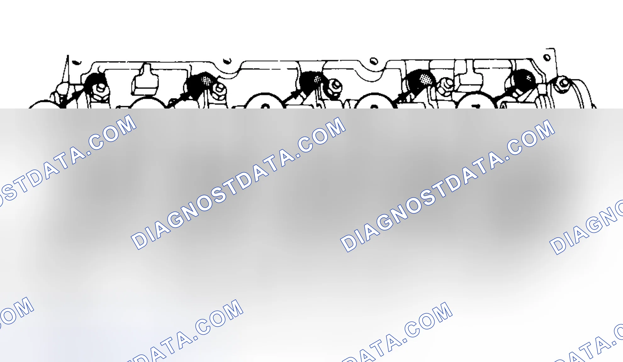 Scheme 7: Typical Cylinder Head Tightening or Loosening Sequence