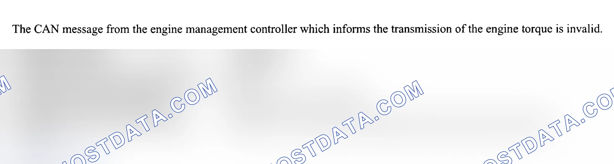 Scheme 109: FAULT CODE 33: CAN MESSAGE MD-IND INVALID, INDICATED BY F-TL-MES/CAN MESSAGE: ENGINE TORQUE INVALID
