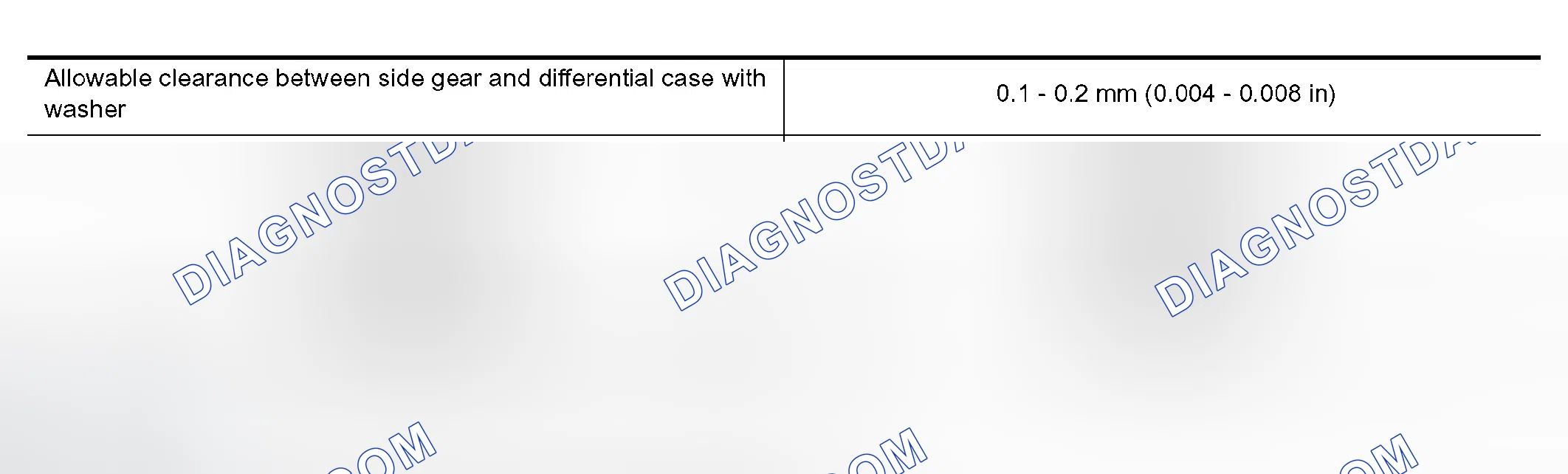 Scheme 188: DIFFERENTIAL SIDE GEAR THRUST WASHER