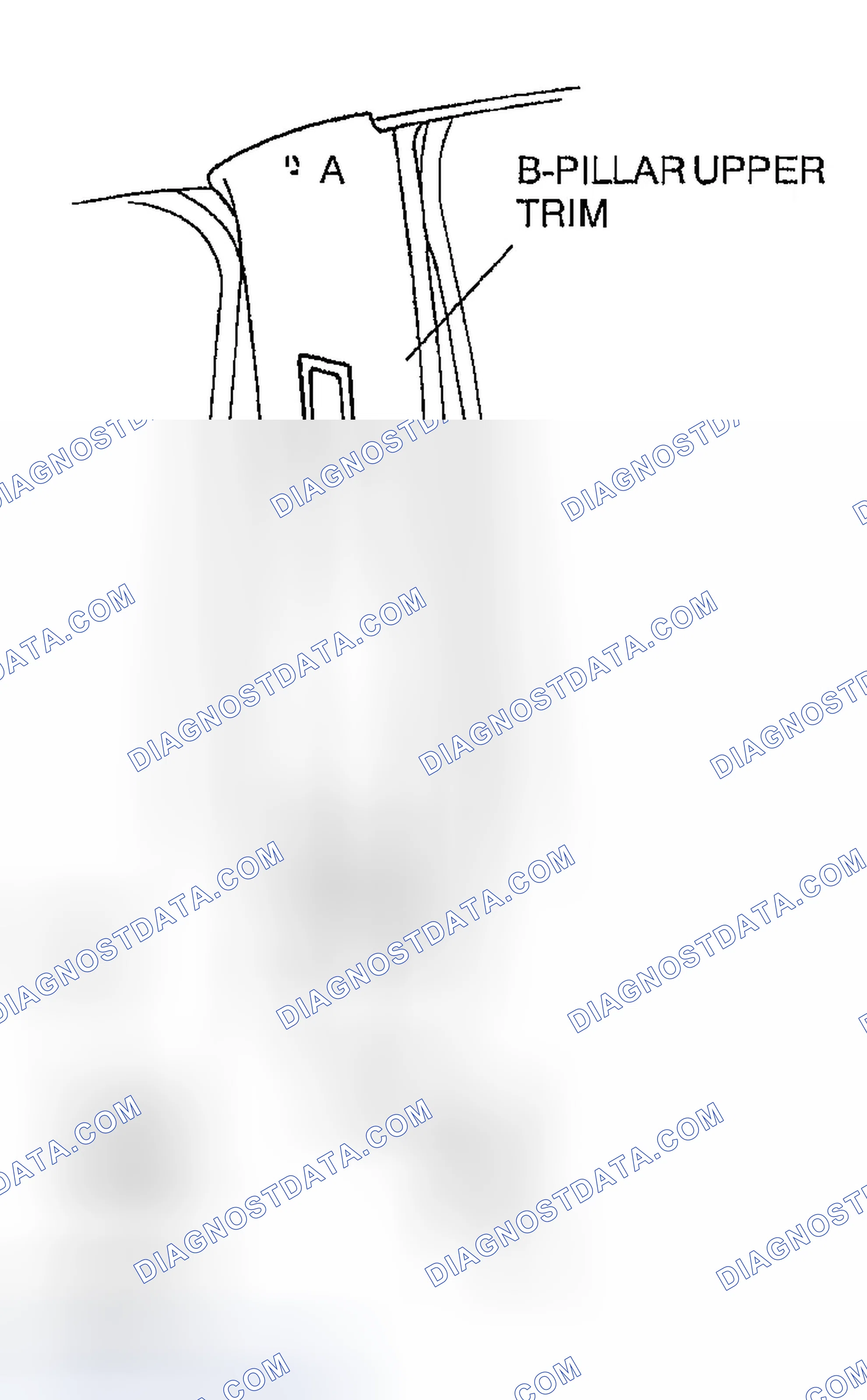 Scheme 27: B-PILLAR UPPER TRIM REMOVAL/INSTALLATION