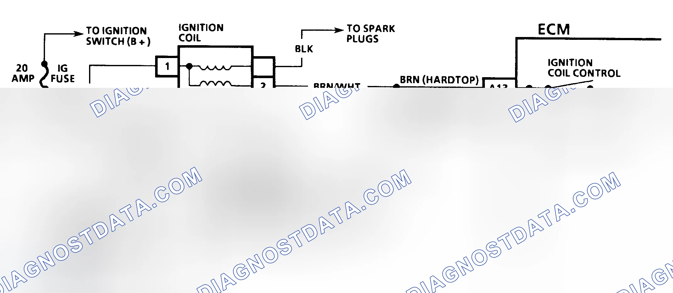 Scheme 29: Code 41 Schematic Ignition Signal Circuit, No Signal