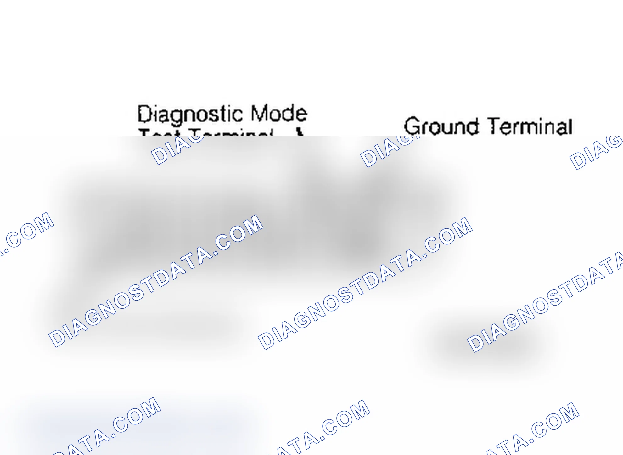 Scheme 64: Entering ECM Diagnostic Mode