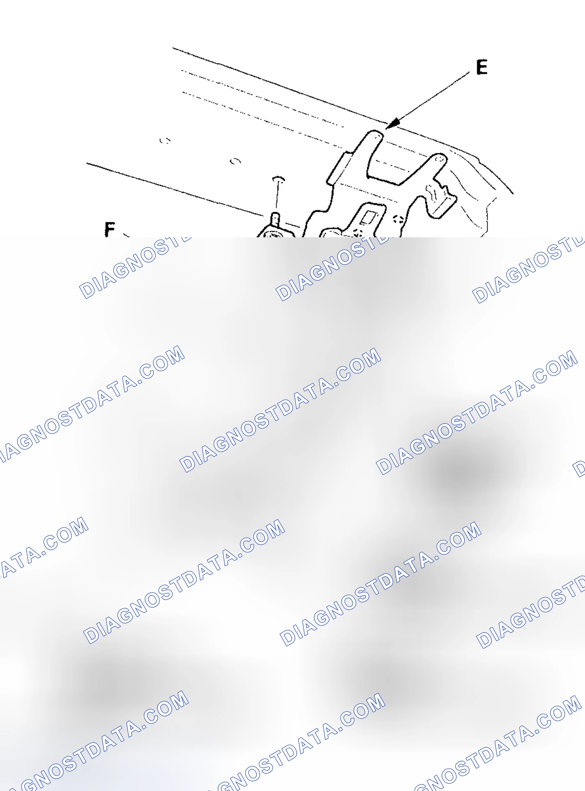 Scheme 26: Center Second Row Seat Belt