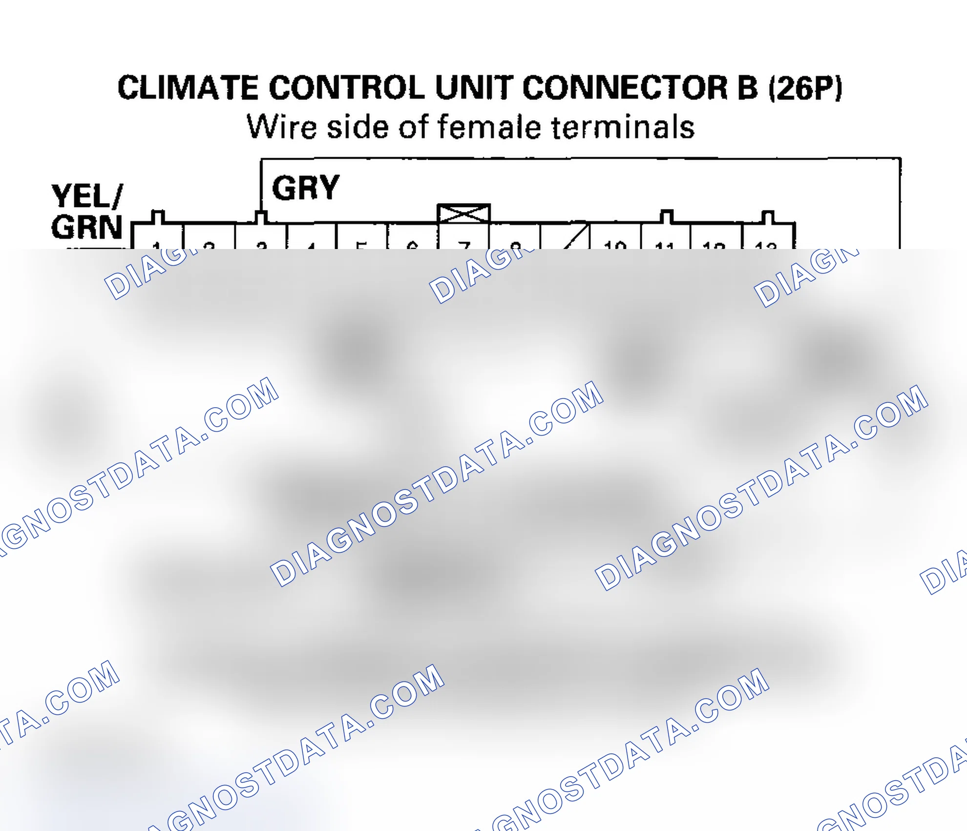 Scheme 30: DTC Indicator I: An Open In The Air Mix Control Motor Circuit