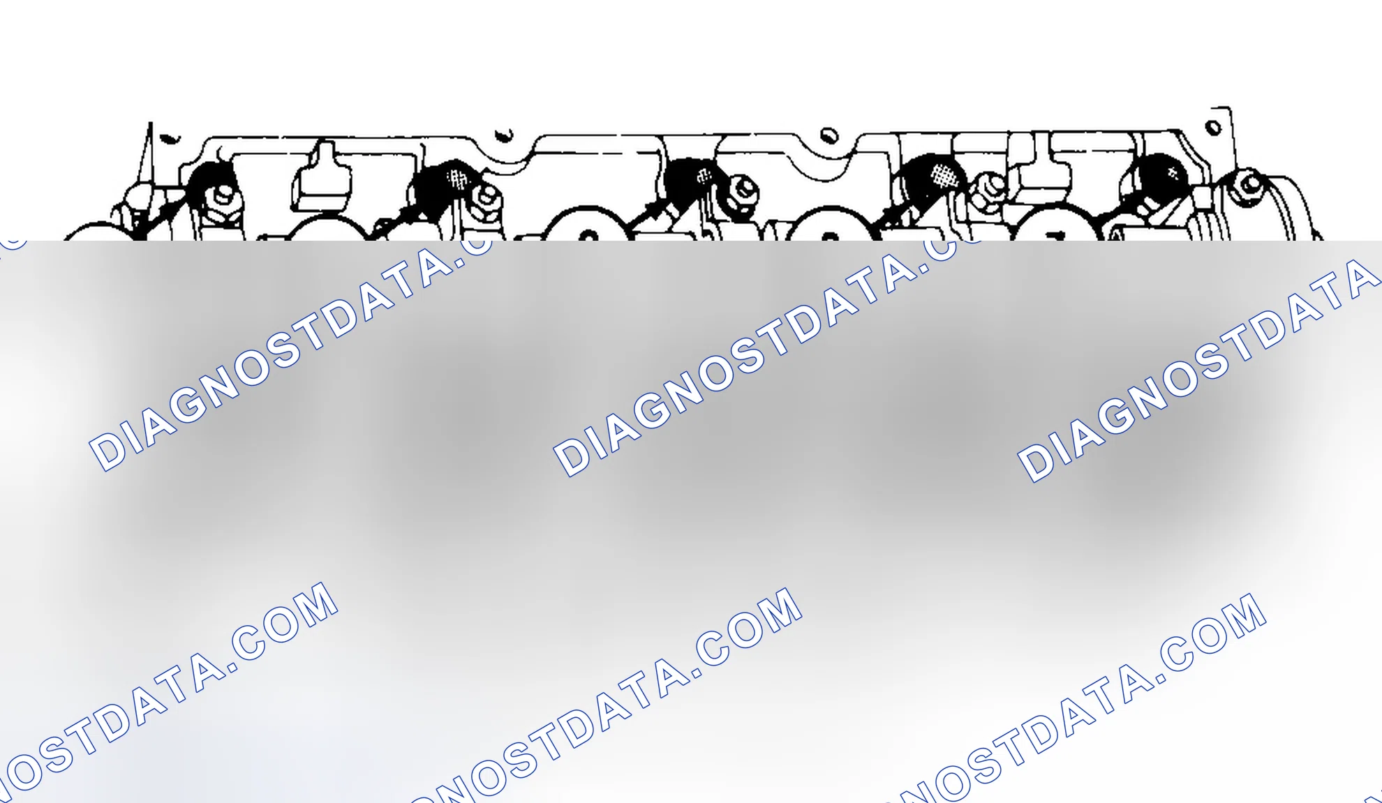 Scheme 7: Typical Cylinder Head Tightening or Loosening Sequence