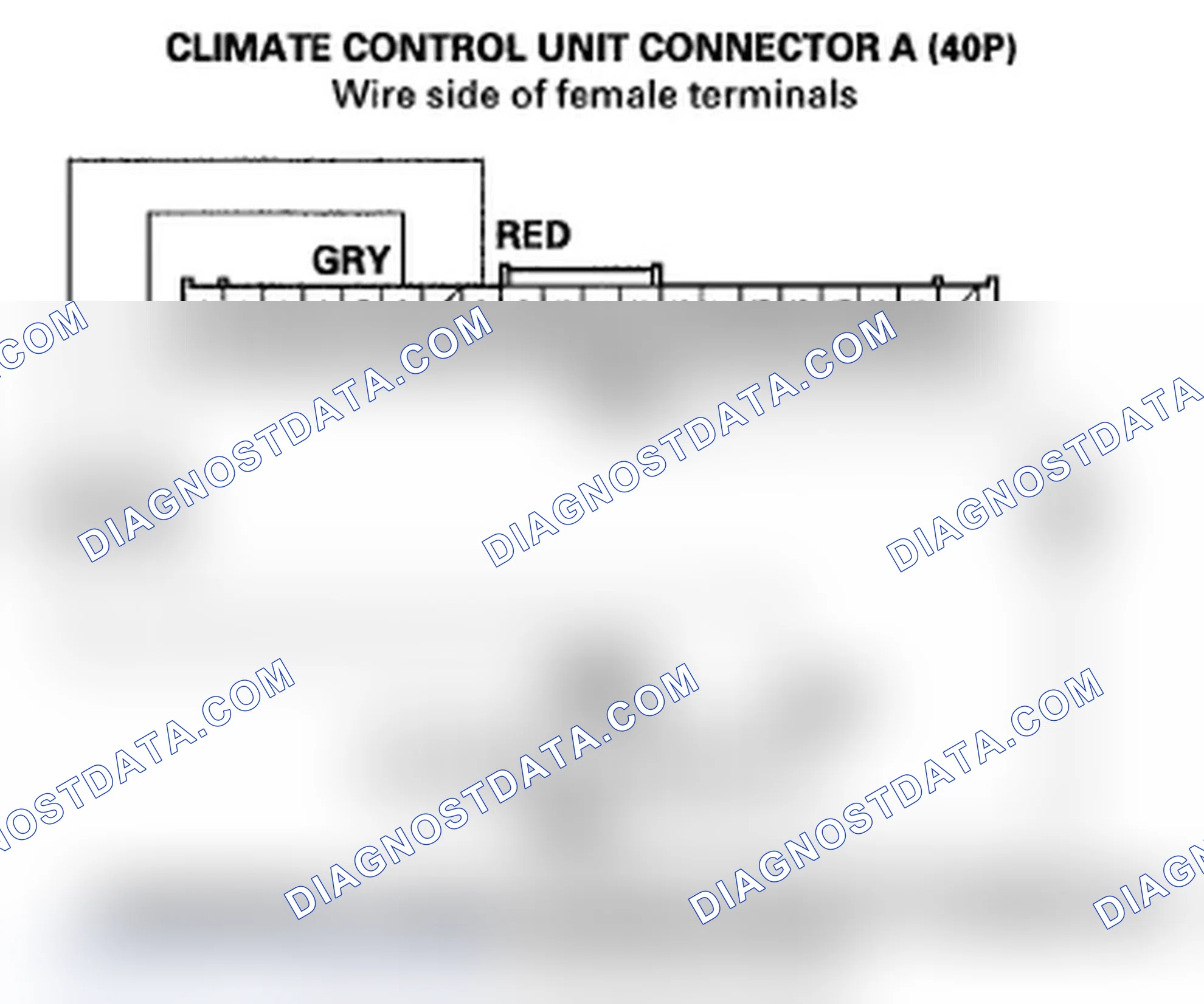 Scheme 70: DTC B1236 or DTC indicator M and AUTO: An Open in the Passenger's Air Mix Control Motor Circuit