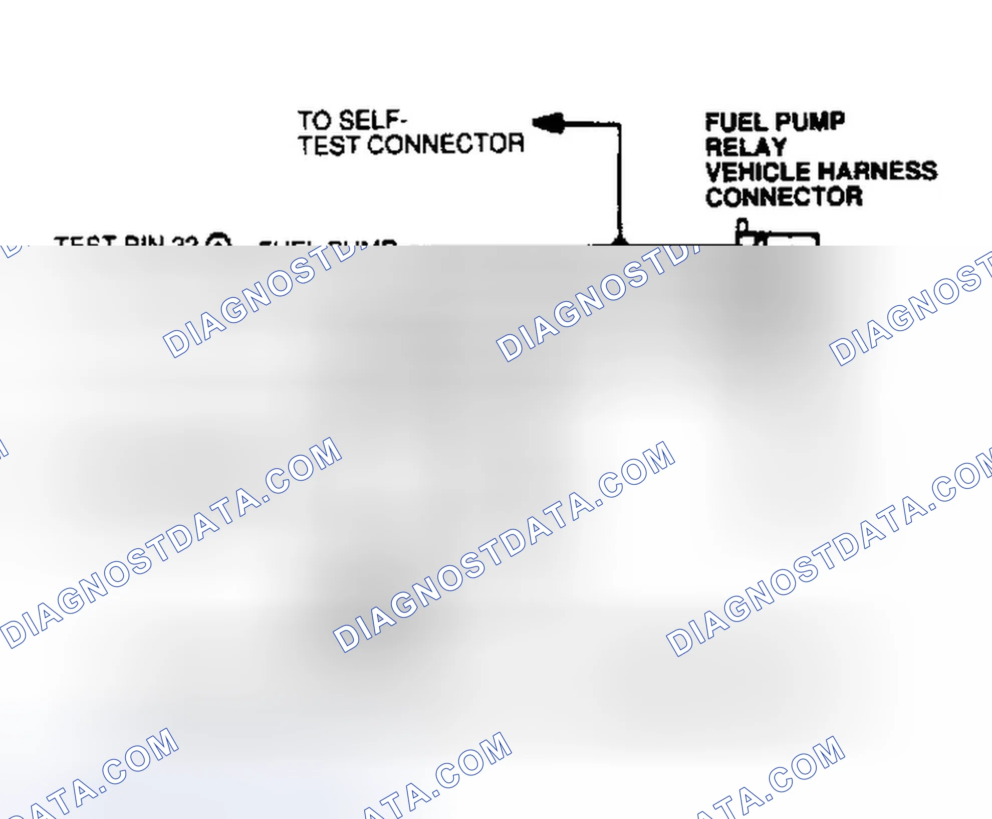 Scheme 58: Fuel Pump Monitor Ckt. Diagram (Cougar & Thunderbird)