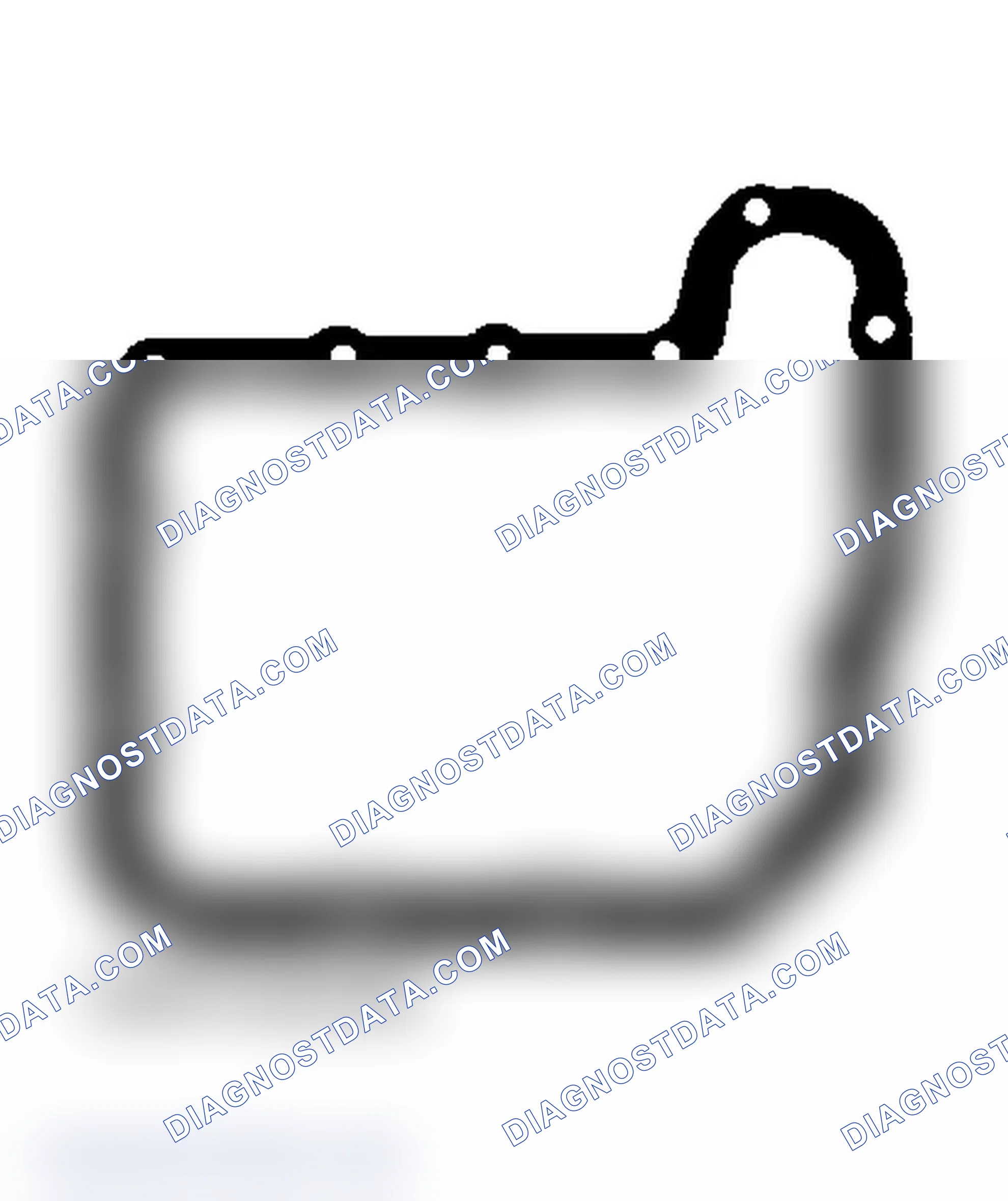 Scheme 30: Identifying Oil Pan Gasket (CD4E)