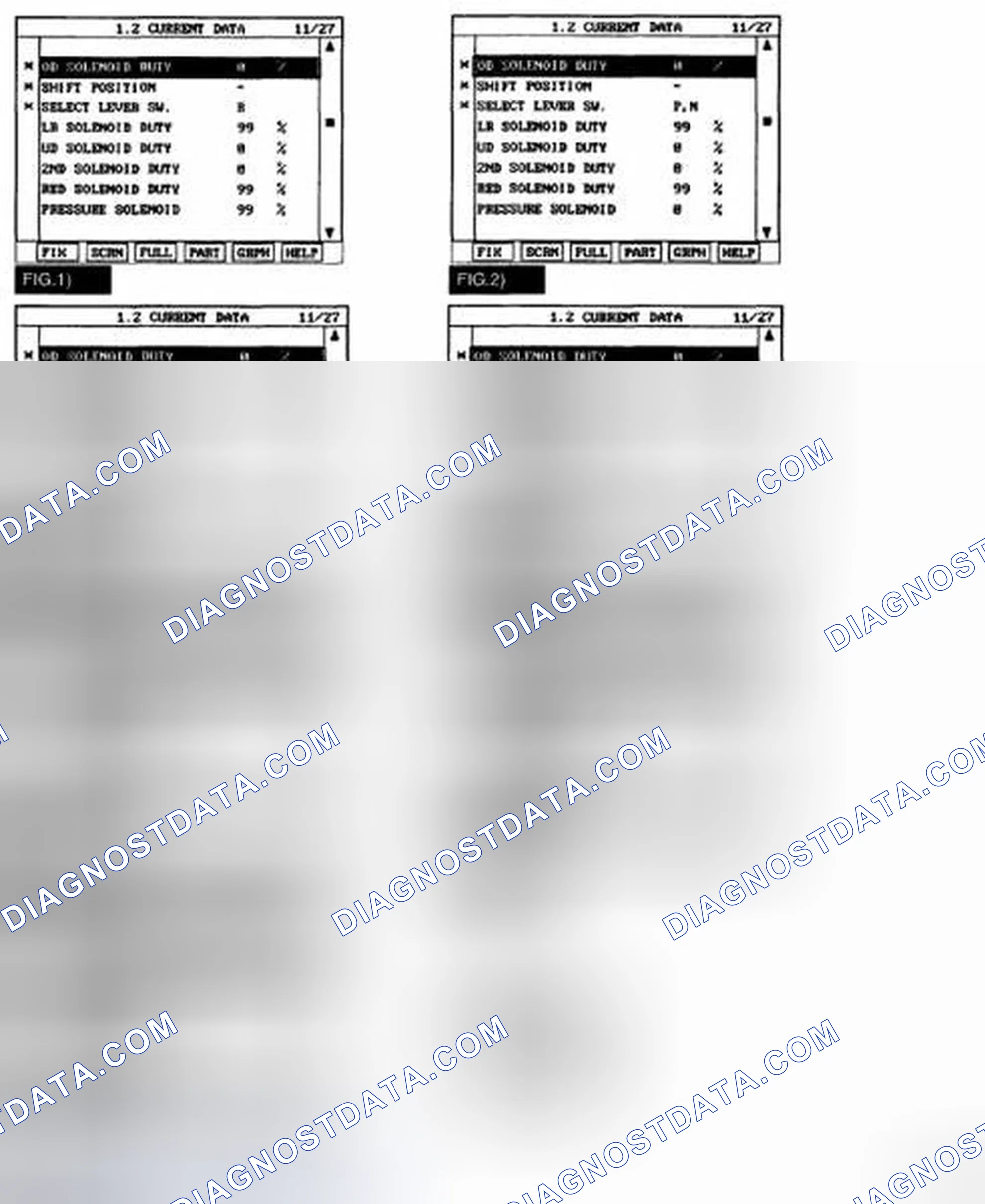 Scheme 127: MONITOR SCANTOOL DATA