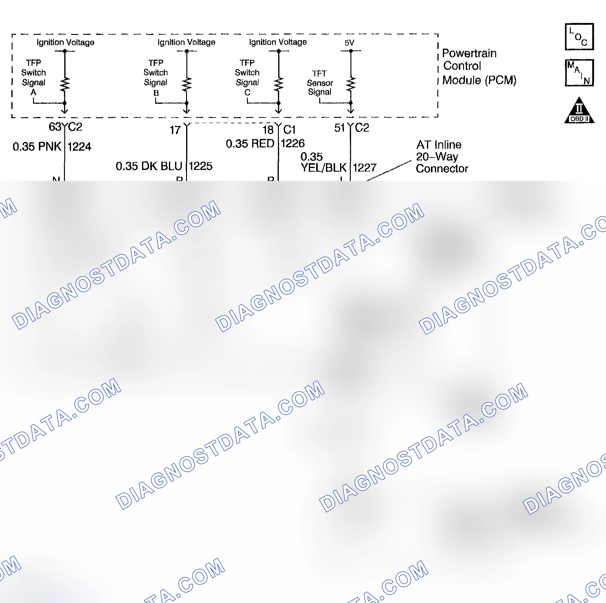Scheme 375: DTC P0712: Short To Ground In TFT Signal Circuit