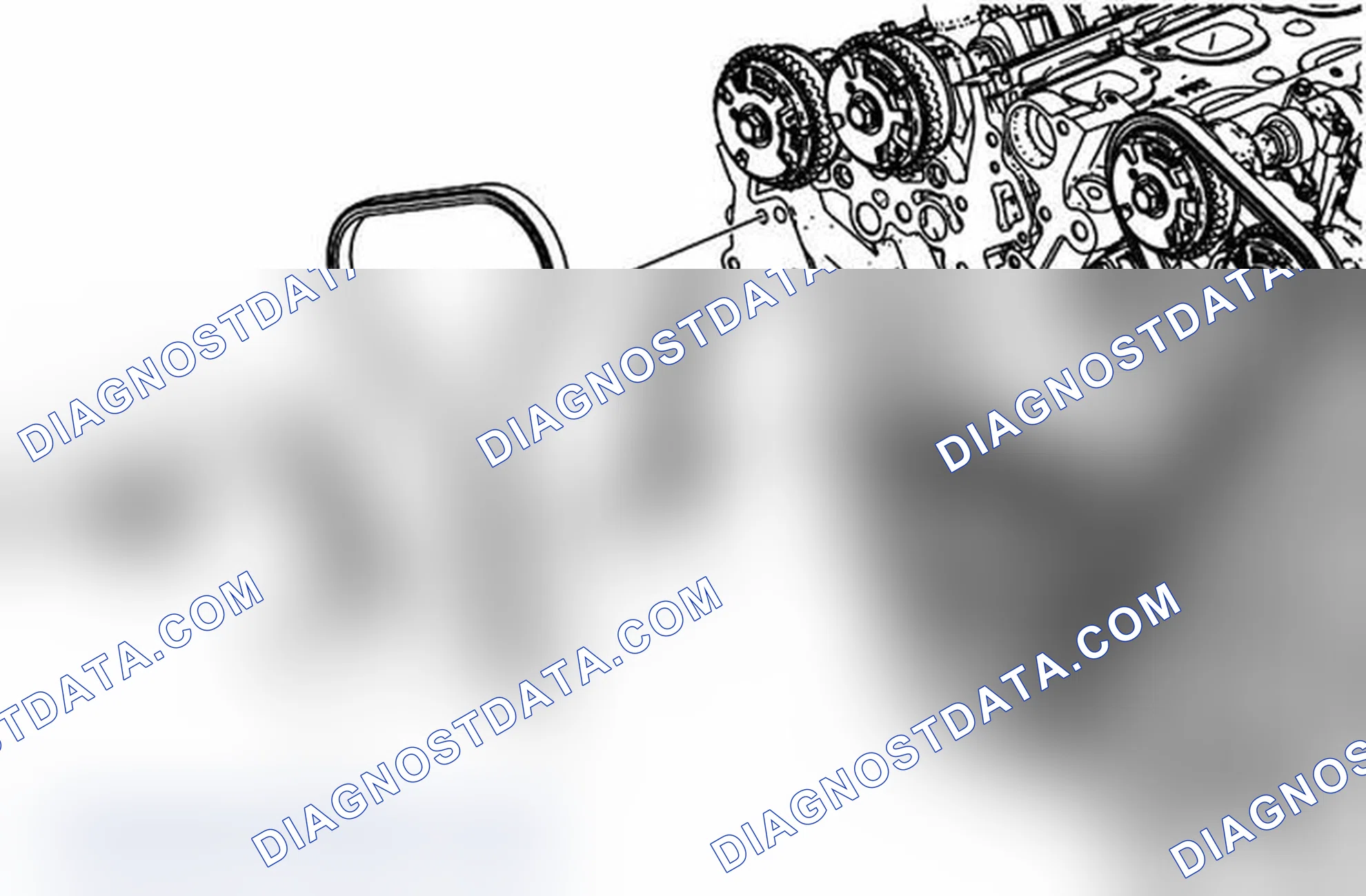 Scheme 164: Secondary Camshaft Drive Chain Components Removal - Right Side