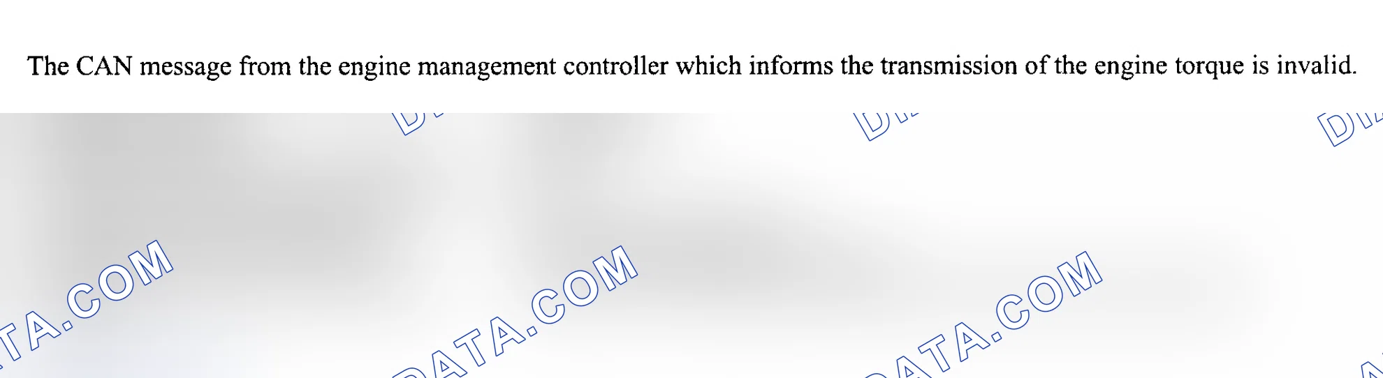 Scheme 111: FAULT CODE 34: CAN MESSAGE MD-IND INVALID (FFH)/CAN MESSAGE: ENGINE TORQUE INVALID