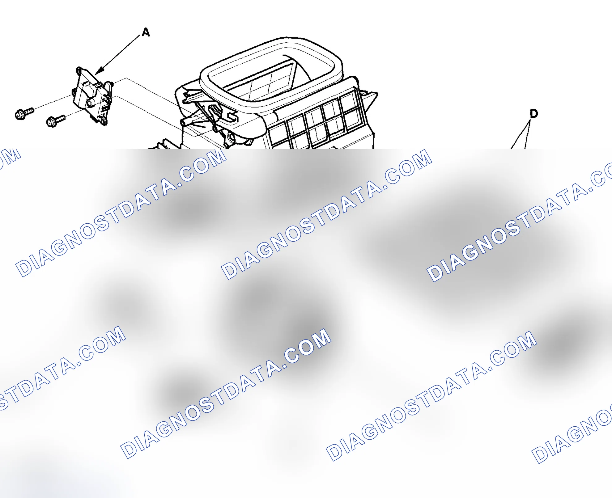 Scheme 96: Blower Unit Component Replacement