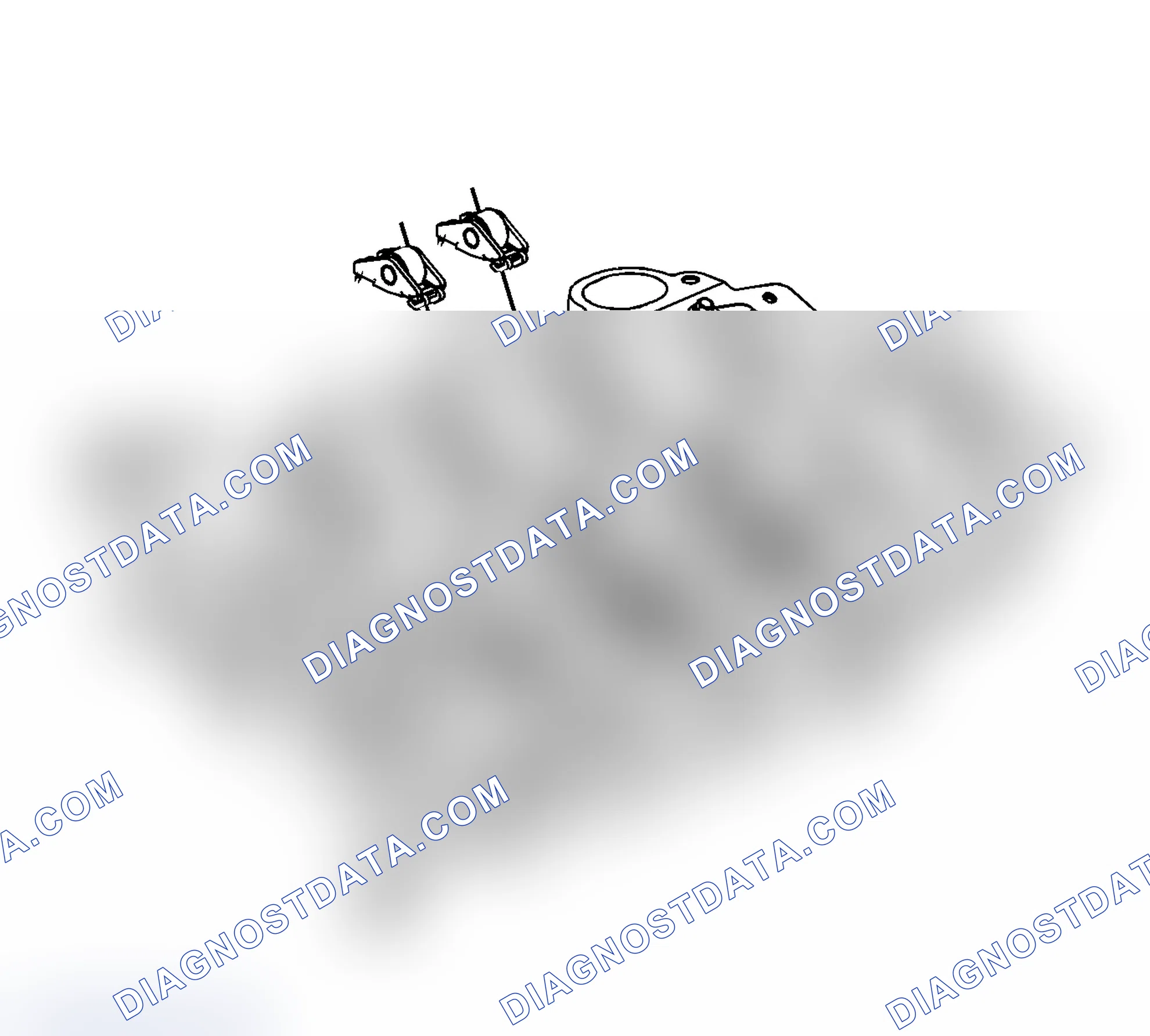 Scheme 171: Valve Rocker Arm Removal - Left Side