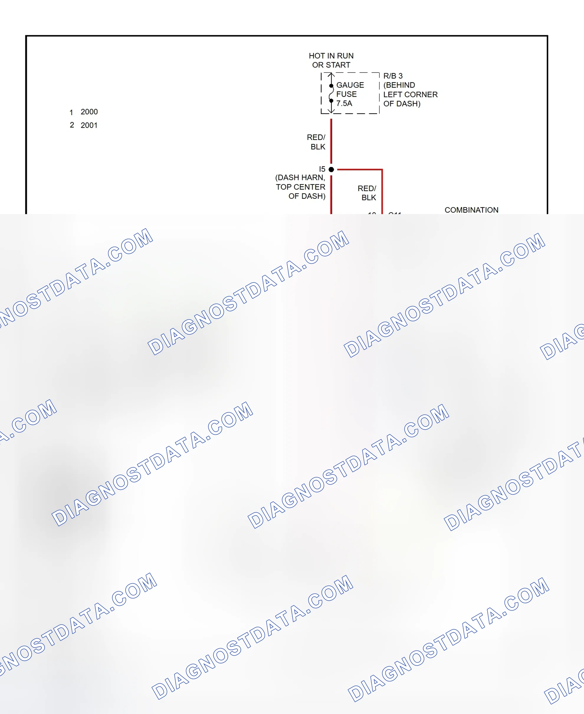 Scheme 10: Charging System Wiring Diagram (MR2)