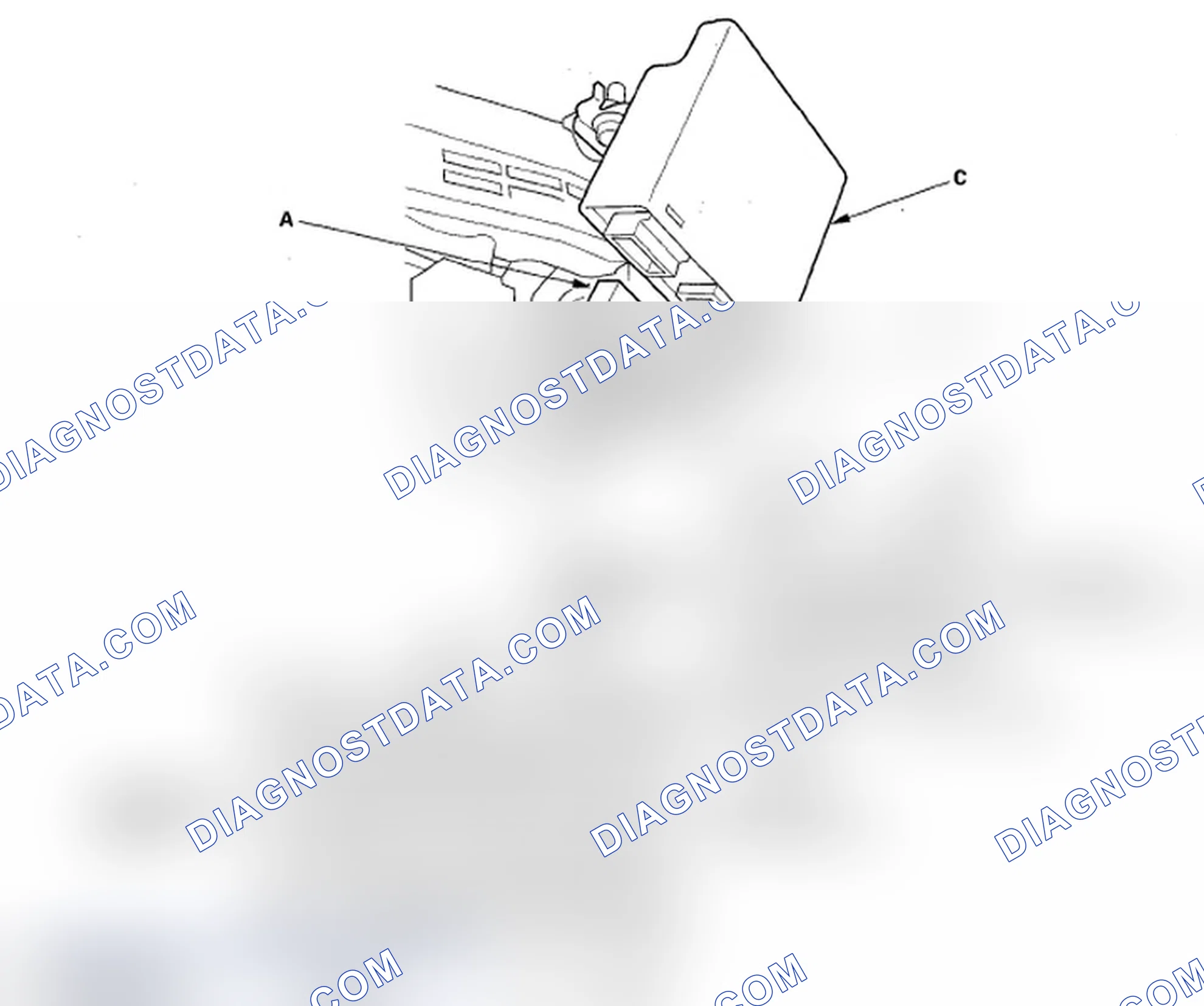 Scheme 93: Power Tilt/Telescopic Steering Control Unit Input Test