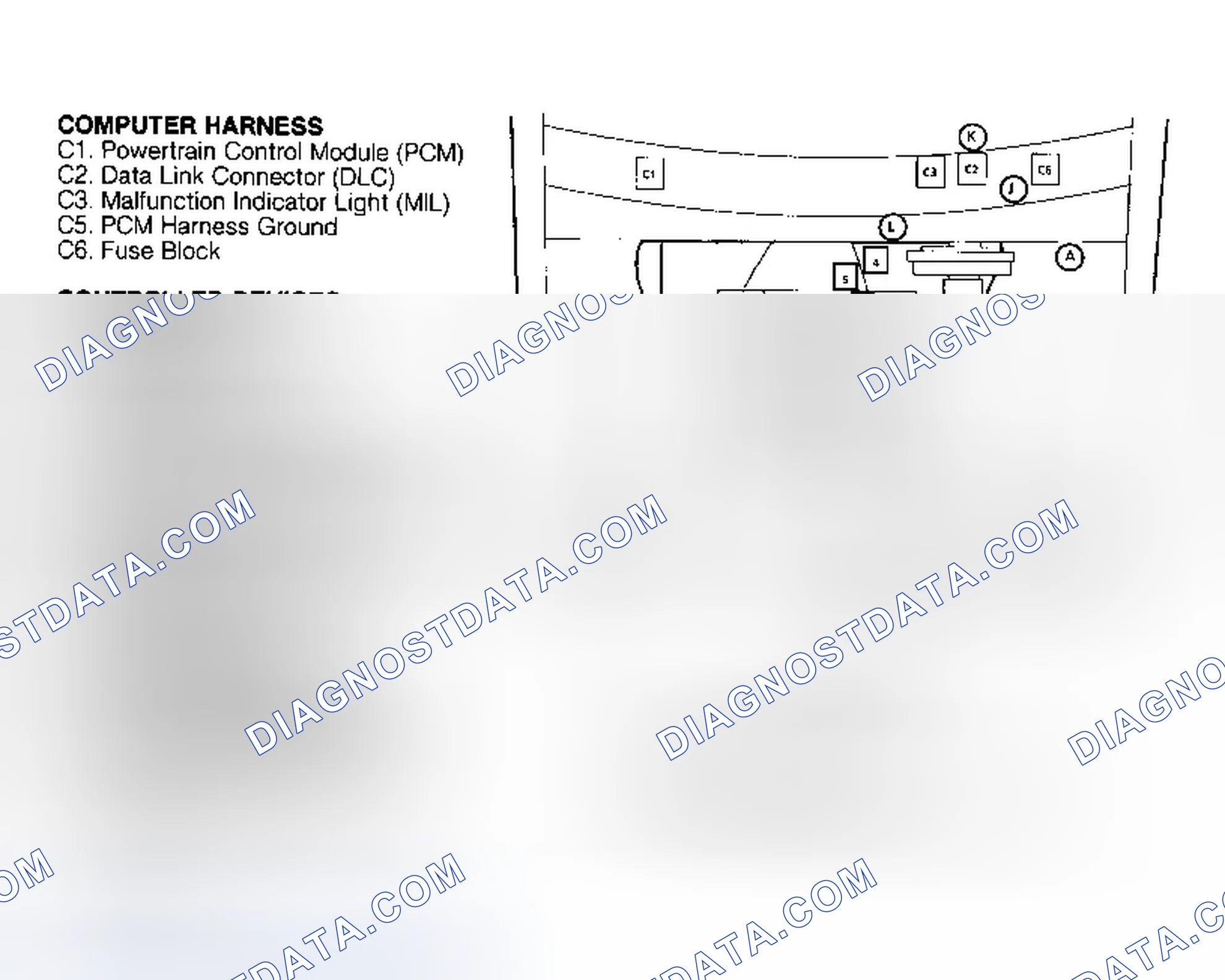Scheme 10: Component Locations (10 Of 10)