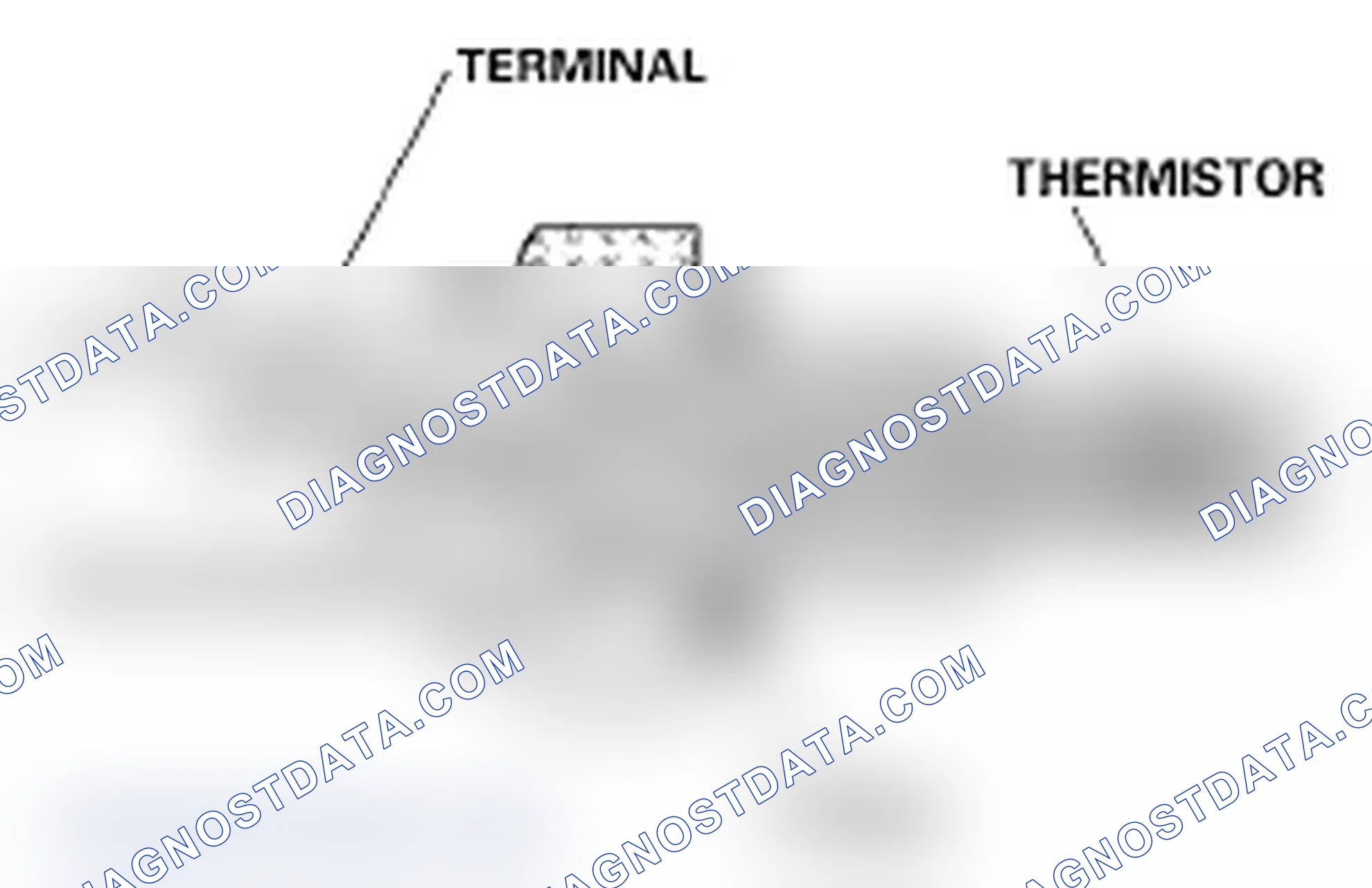 Scheme 25: Engine Coolant Temperature (ECT) Sensor ('04-05 models)/Engine Coolant Temperature (ECT) Sensors 1 a