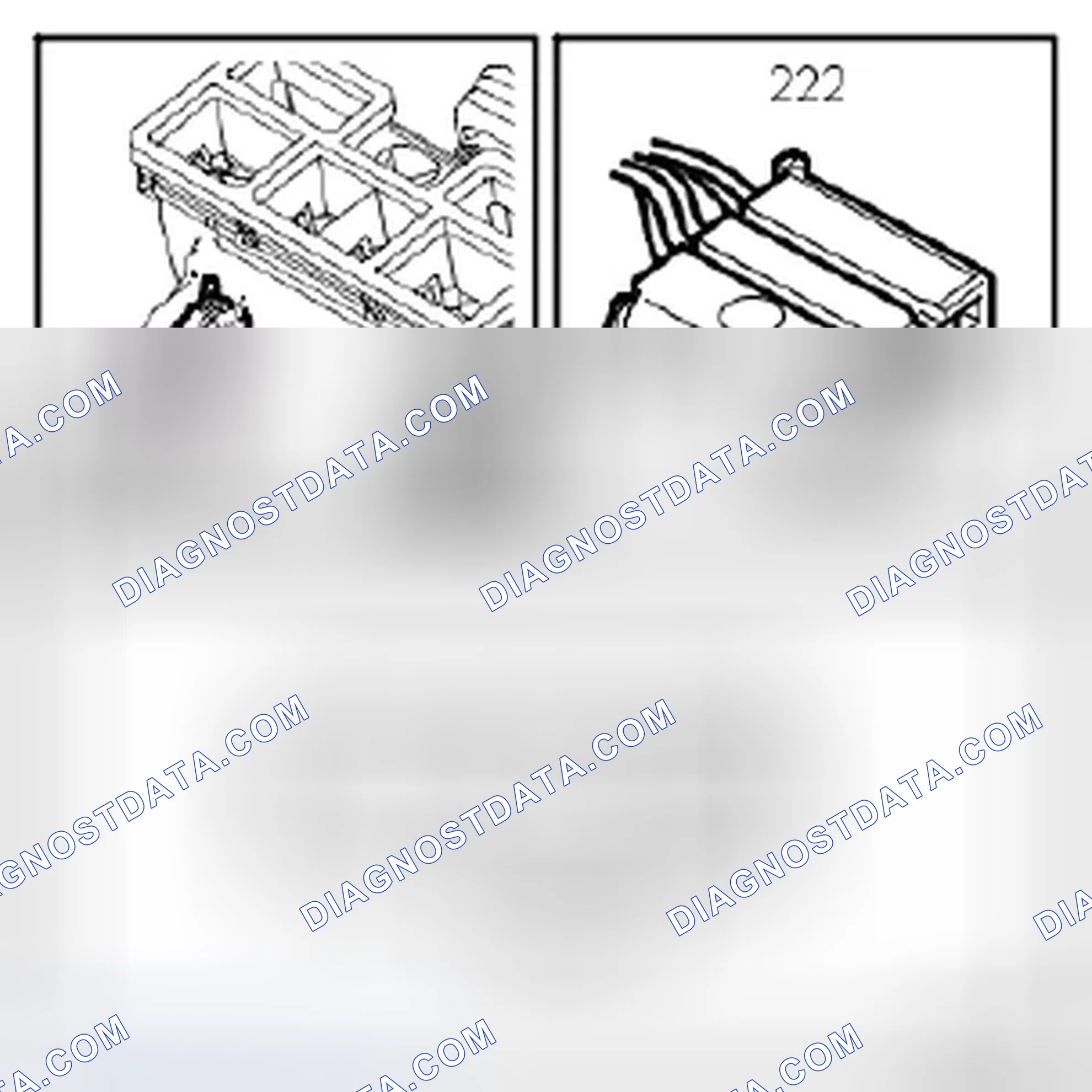 Scheme 483: Motor, air mixing damper, MCC (222)