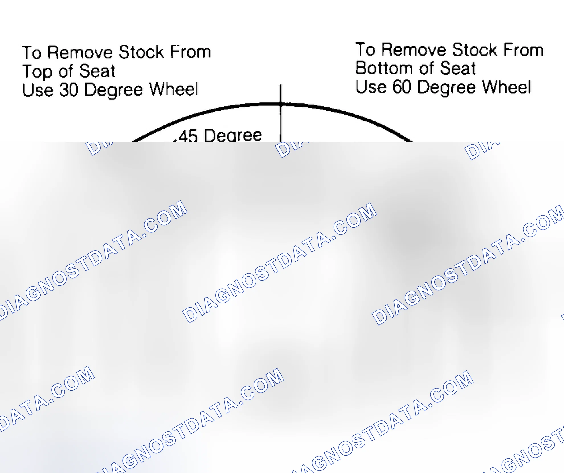 Scheme 19: Adjusting Valve Seat Width