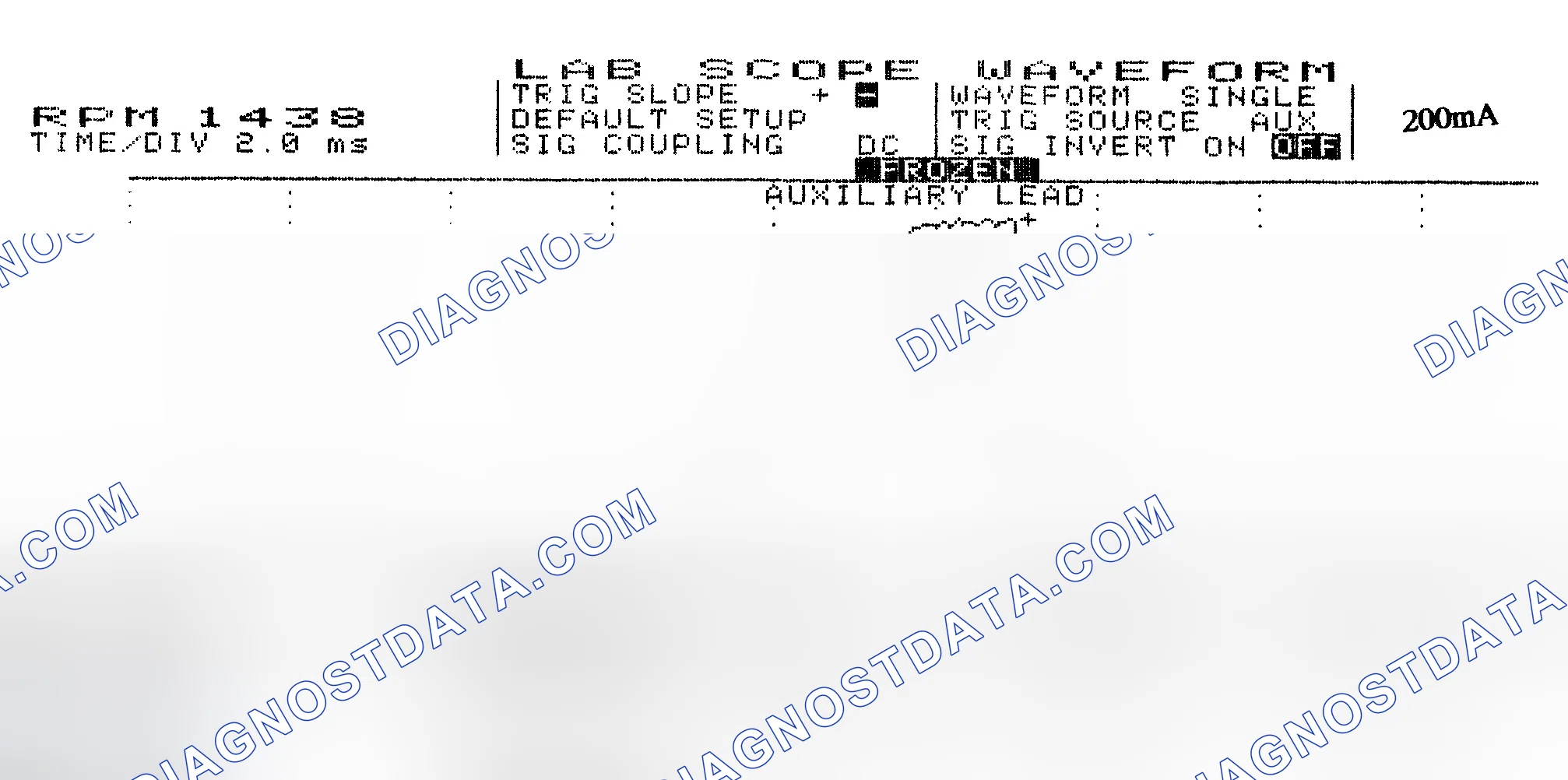 Scheme 15: Single Injector w/Normal Current Flow - Current Pattern