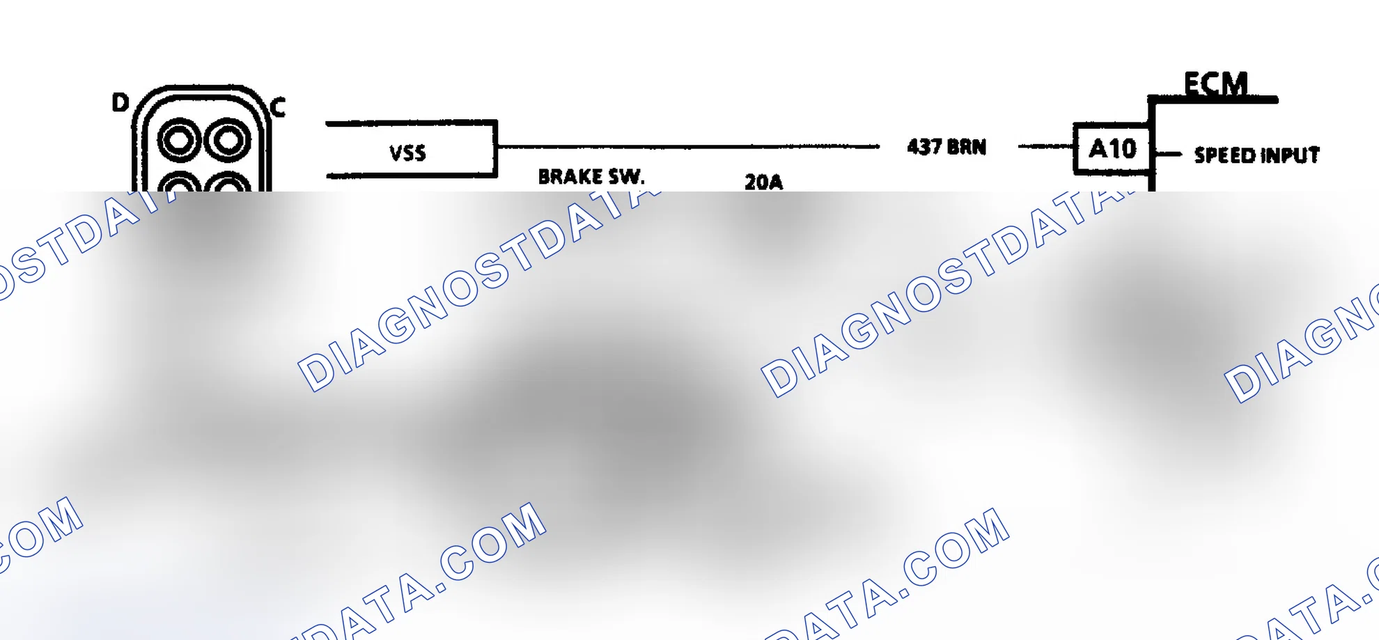 Scheme 313: CHART C-8, TORQUE CONVERTER CLUTCH - 4.3L, 5.0L, 5.7L LT. TRUCKS & VANS