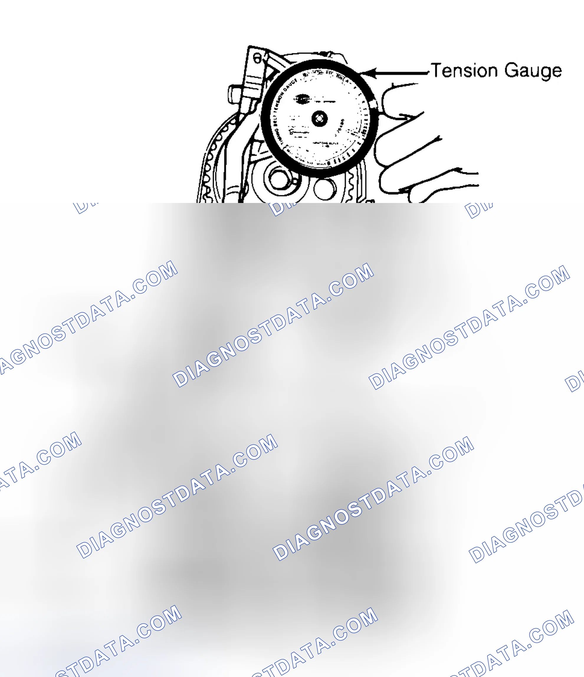 Scheme 3: Adjusting Typical Timing Belt Tension