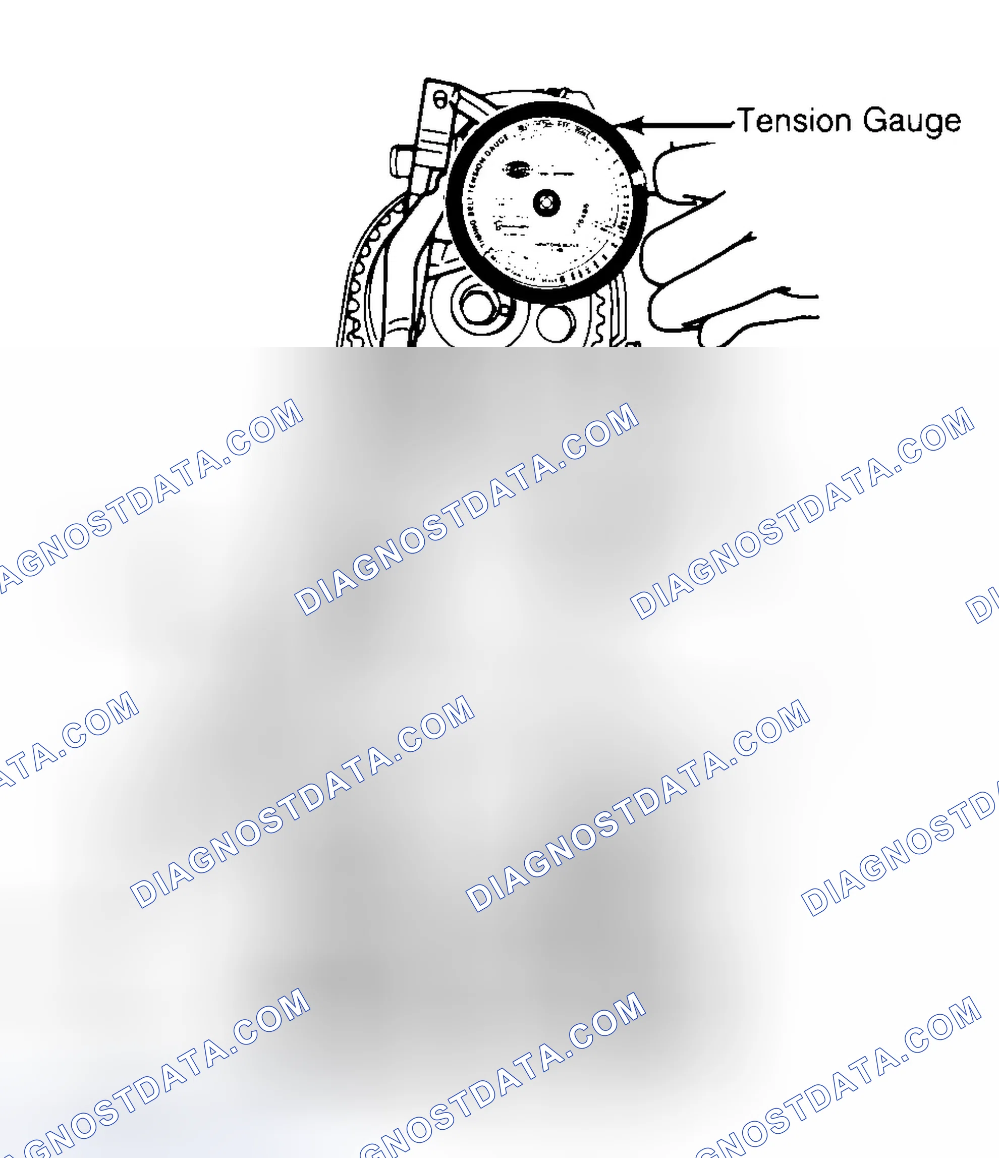 Scheme 3: Adjusting Typical Timing Belt Tension