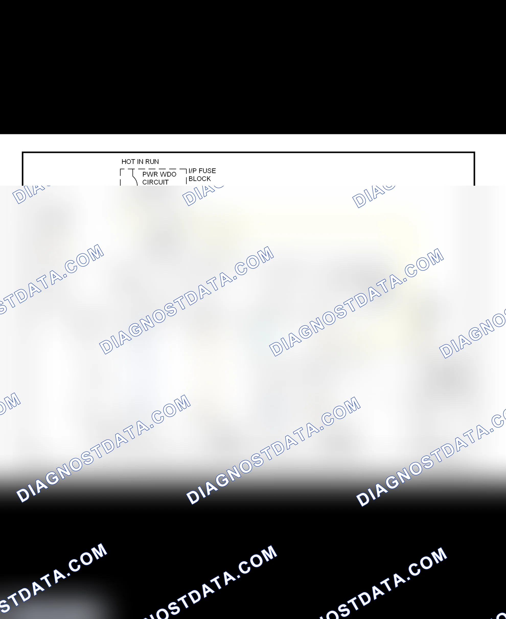 Fig. 1: Power Window System Wiring Diagram