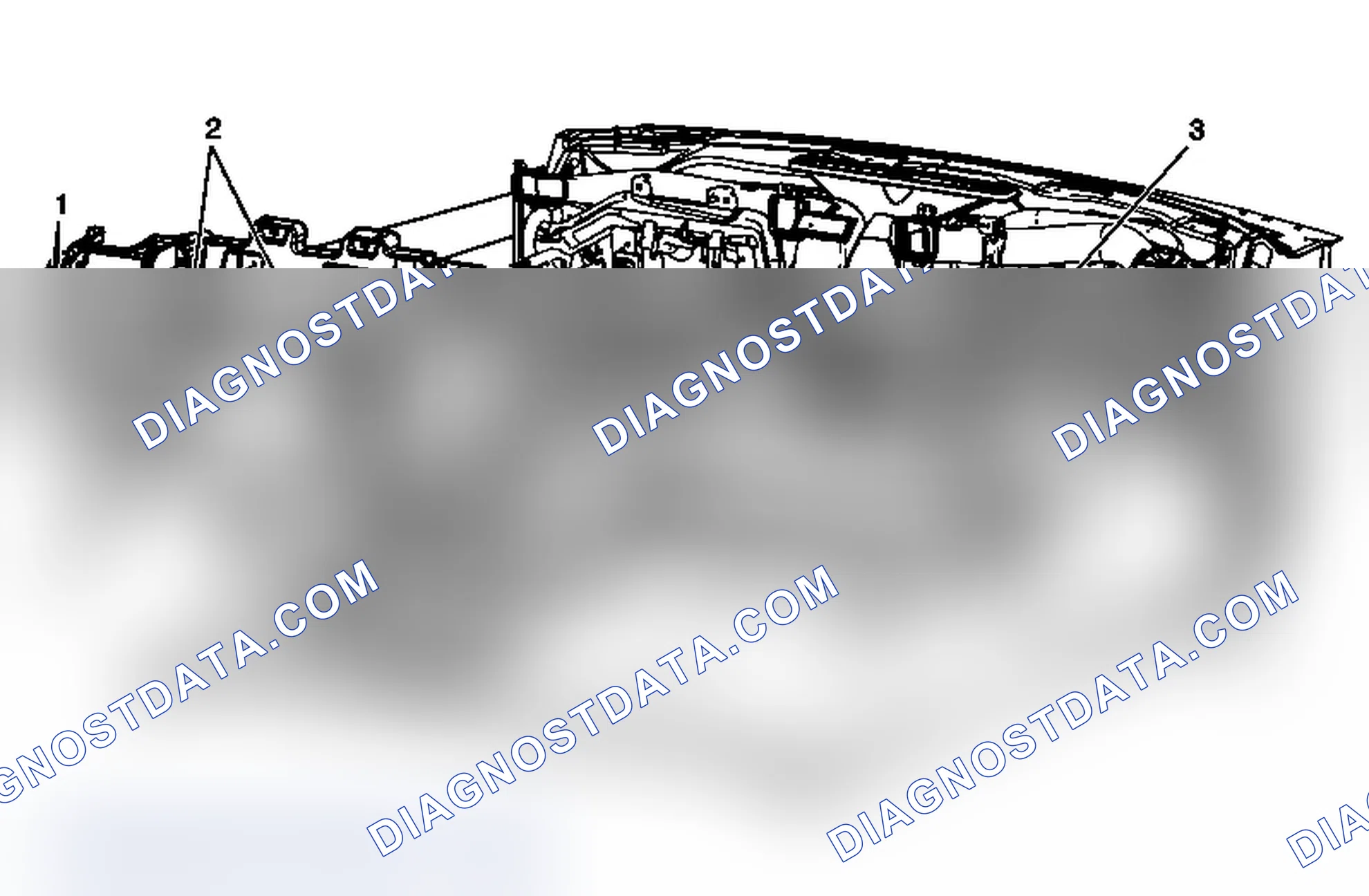 Scheme 163: Instrument Panel Lower Trim Panel Replacement (Cadillac)