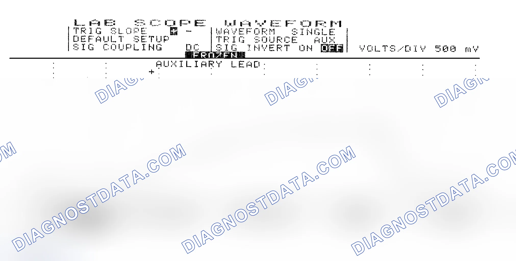 Scheme 14: Single Injector w/Excessive Current Flow - Current Pattern
