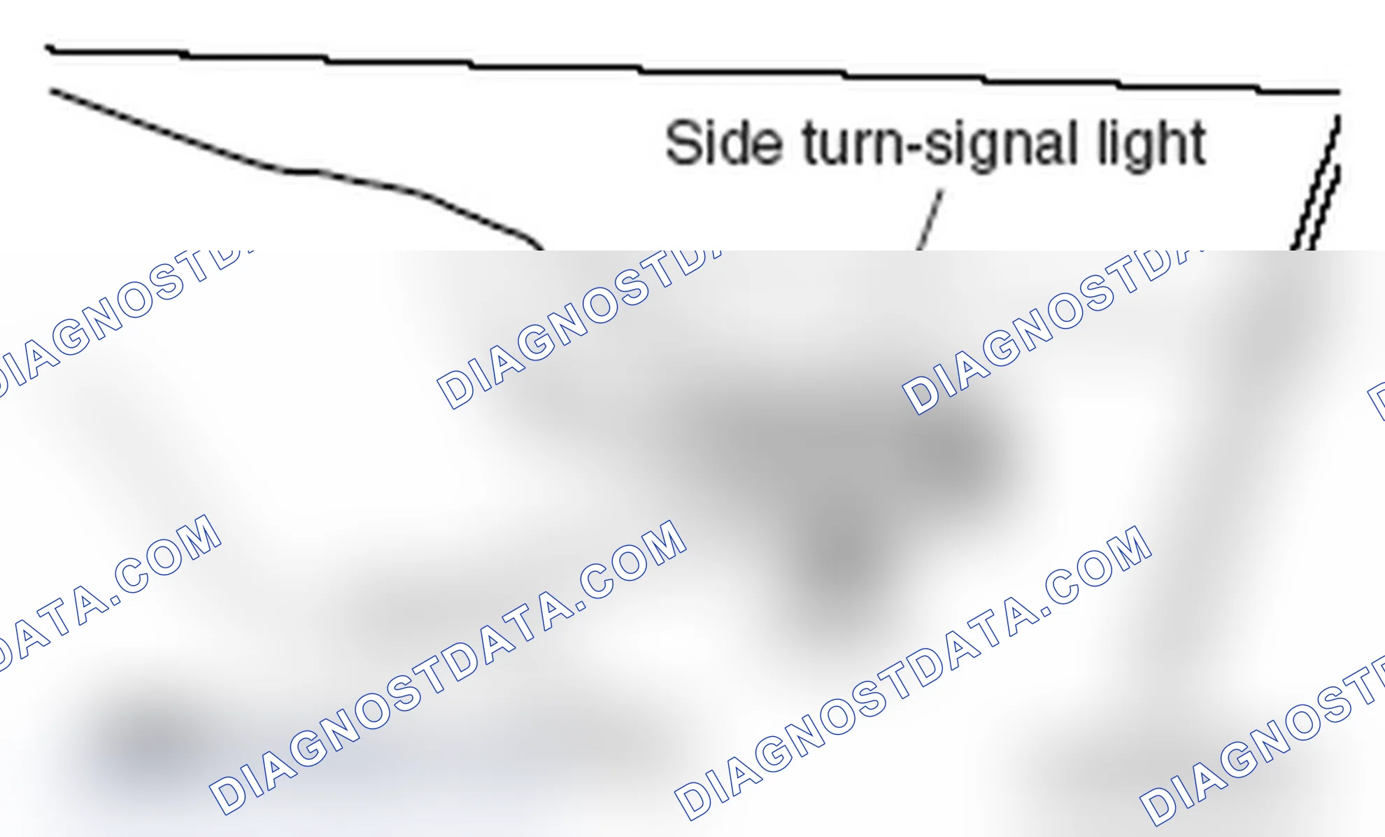 Scheme 60: << A >> SIDE TURN-SIGNAL LIGHT REMOVAL