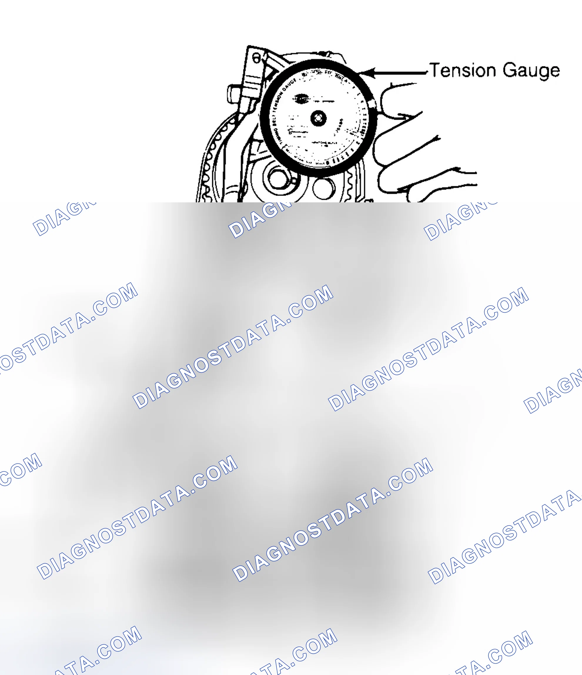 Scheme 3: Adjusting Typical Timing Belt Tension