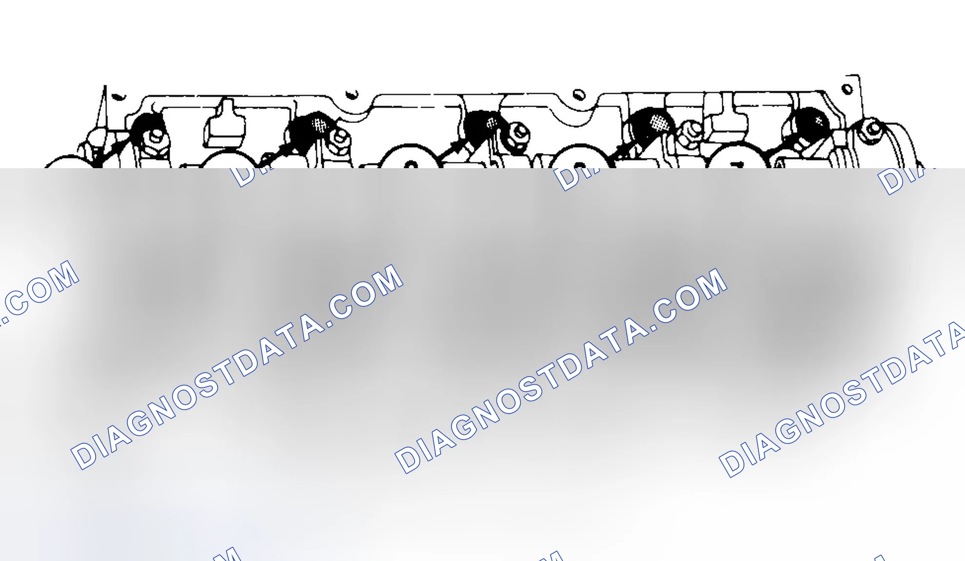 Scheme 7: Typical Cylinder Head Tightening or Loosening Sequence
