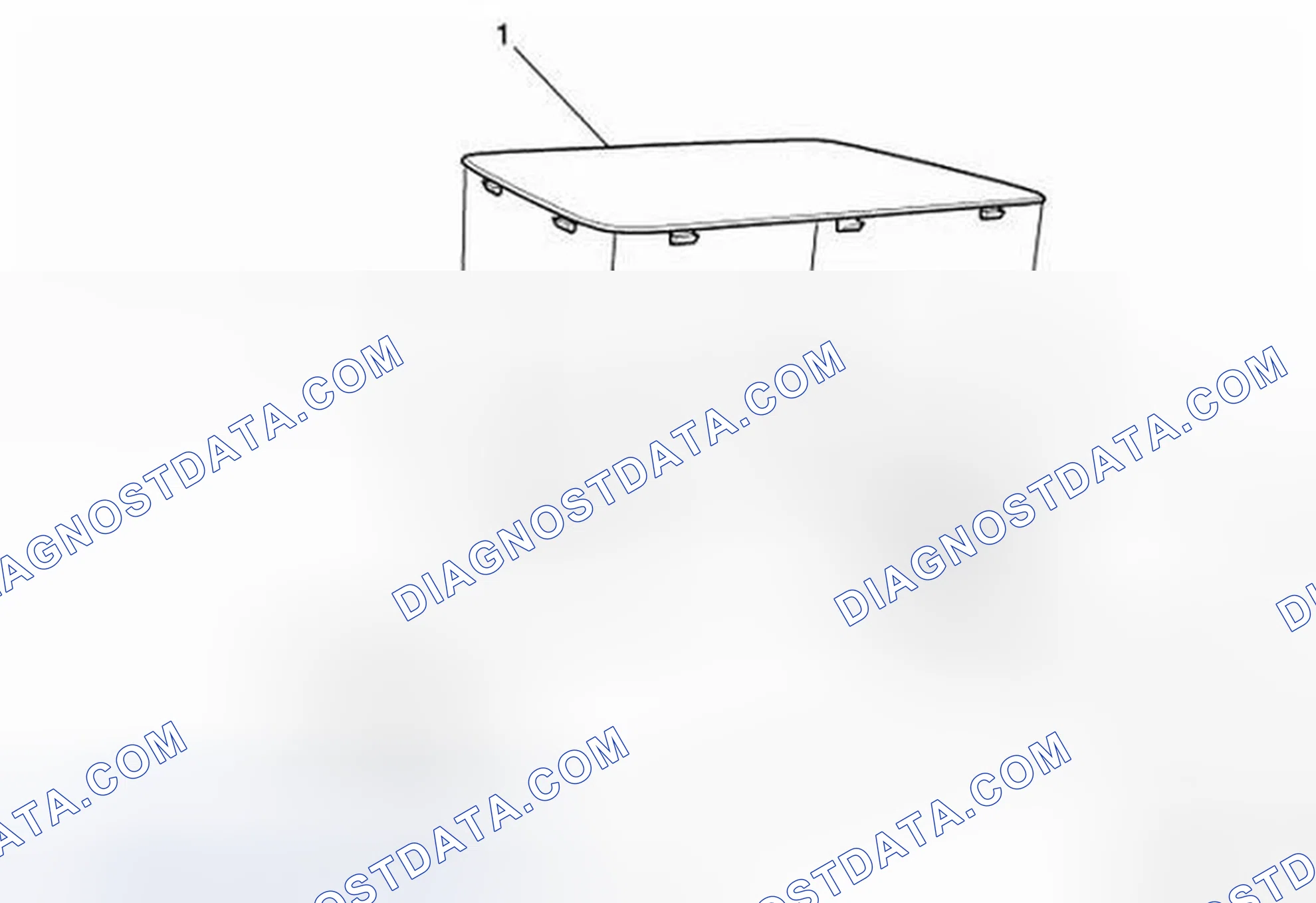 Scheme 4: Radio Rear Speaker Grille Replacement