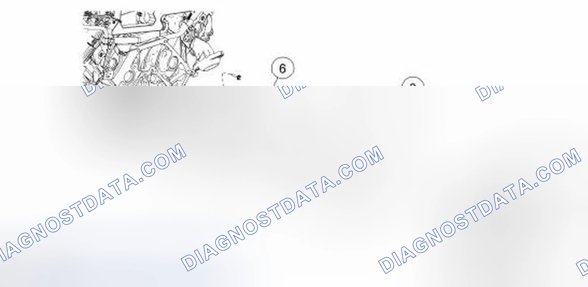 Scheme 50: Flexplate or Flywheel and Crankshaft Rear Seal - Exploded View