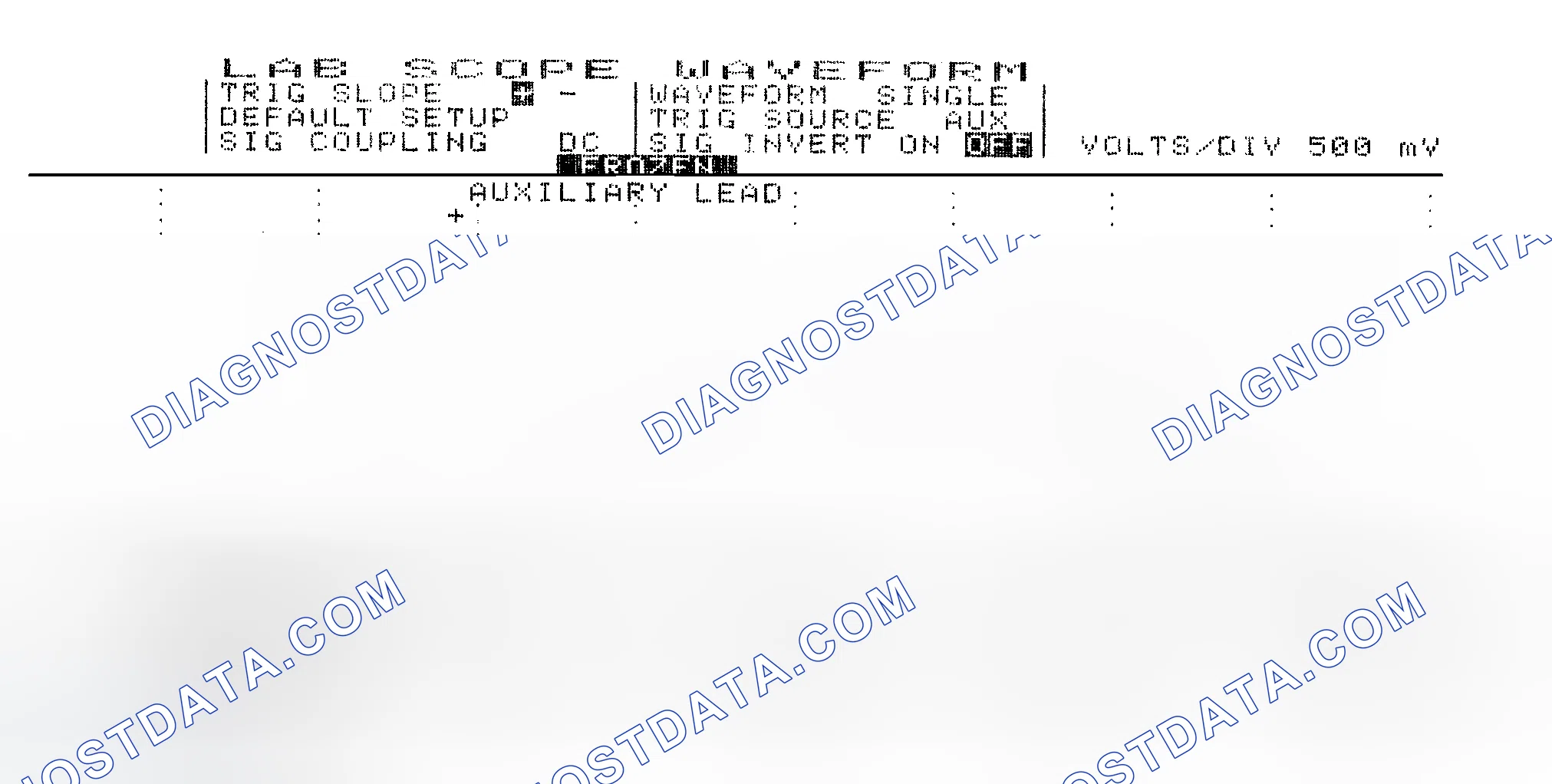 Scheme 14: Single Injector w/Excessive Current Flow - Current Pattern