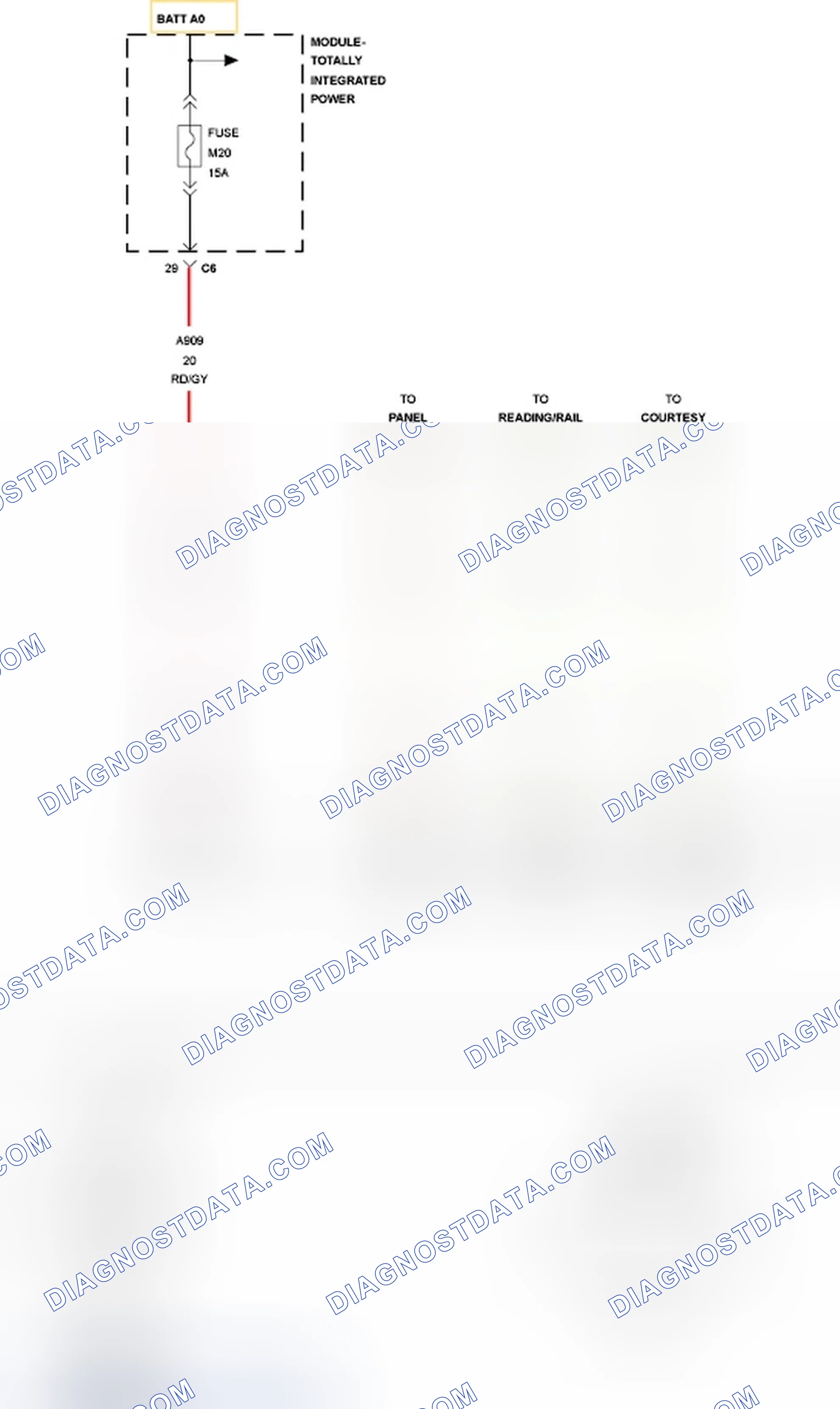 Scheme 18: DIAGNOSIS AND TESTING - INTERIOR LIGHTING INOPERATIVE